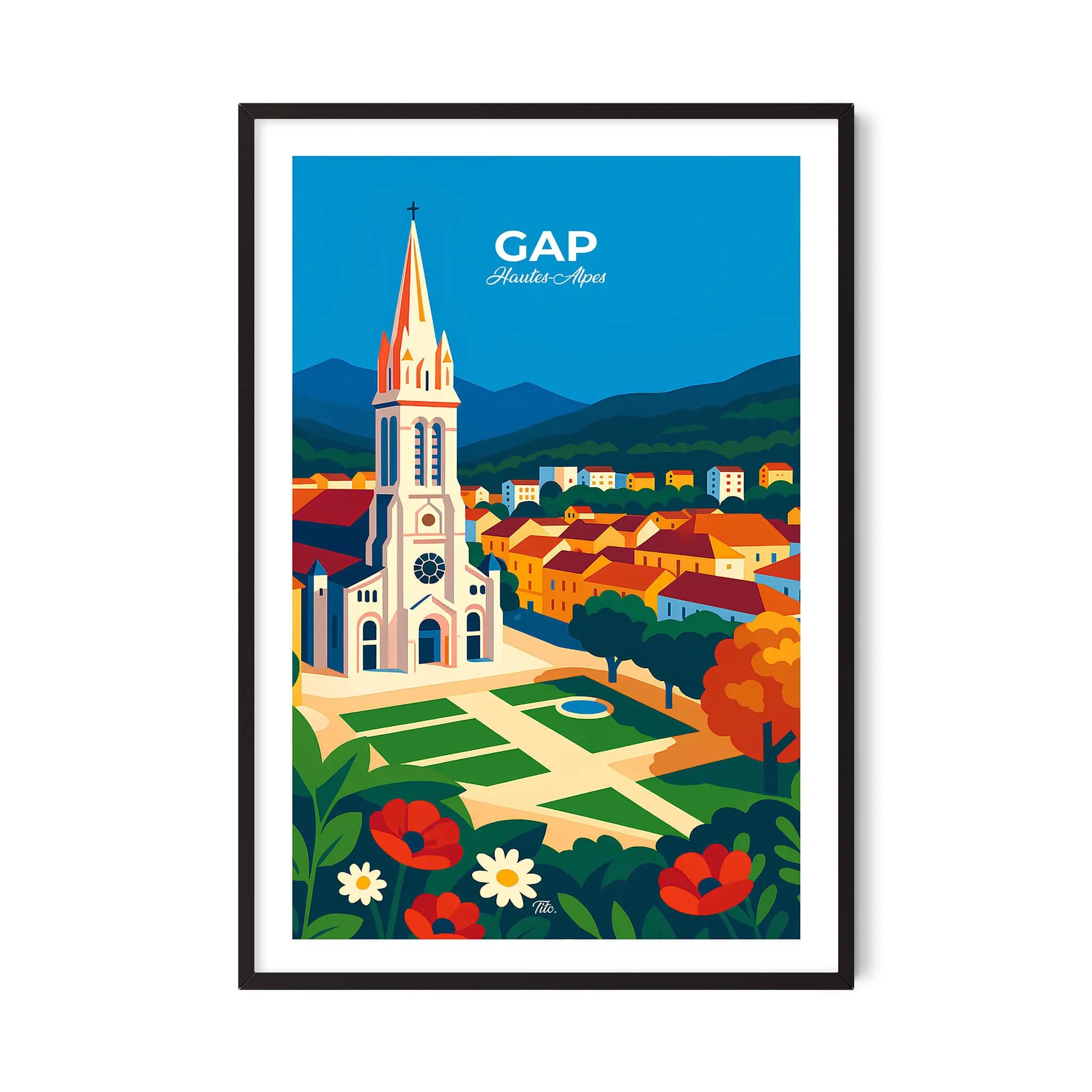 Affiche Gap Poster Vintage Premium Made In France Tito Tito affiche-gap-poster-vintage-premium-made-in-france-tito-tito