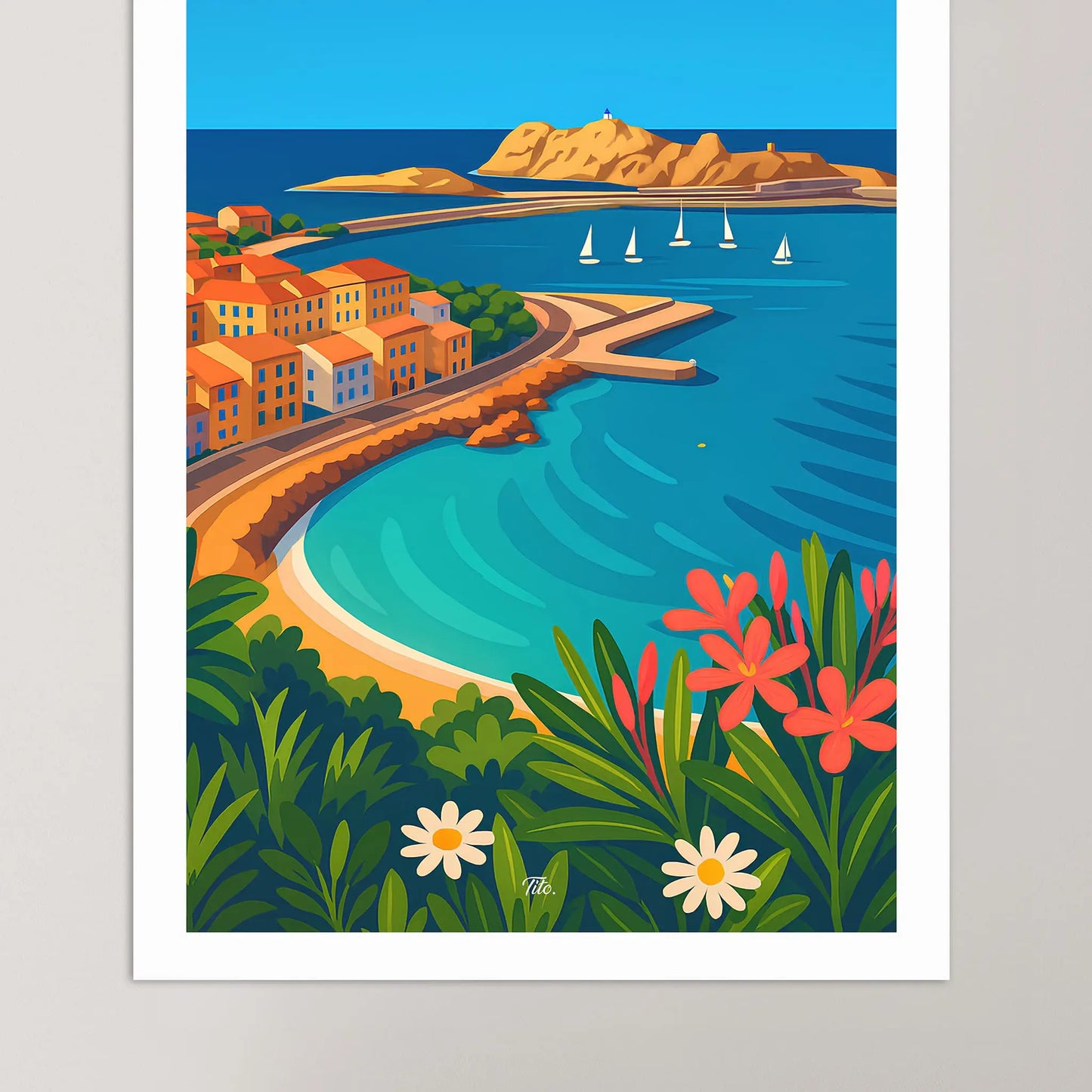 Affiche L'Île-Rousse