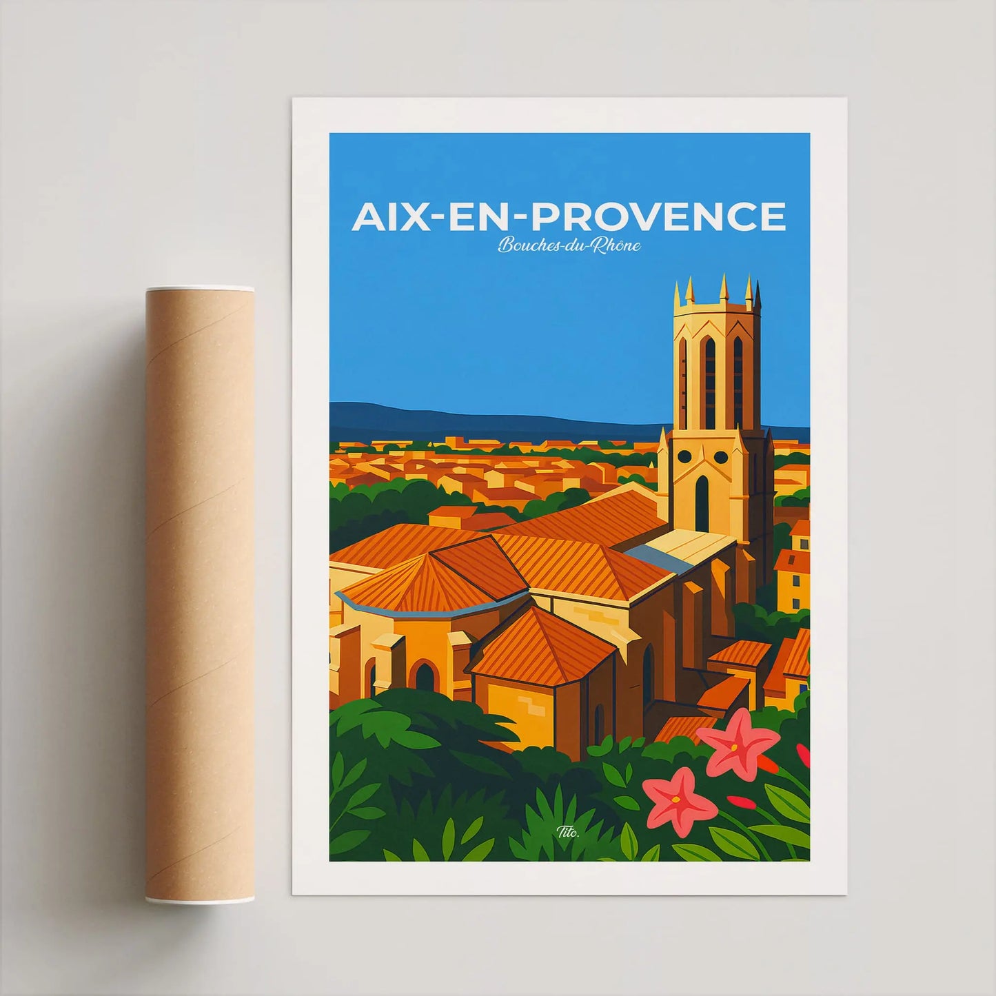 Affiche Aix-en-Provence