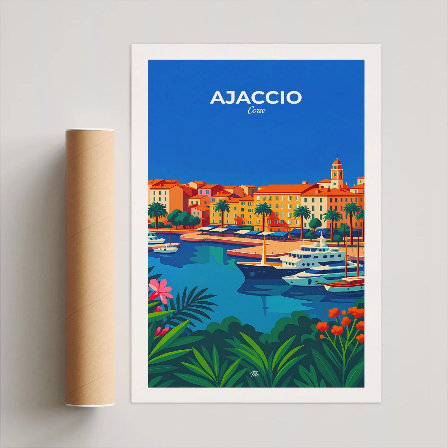 Affiche Ajaccio