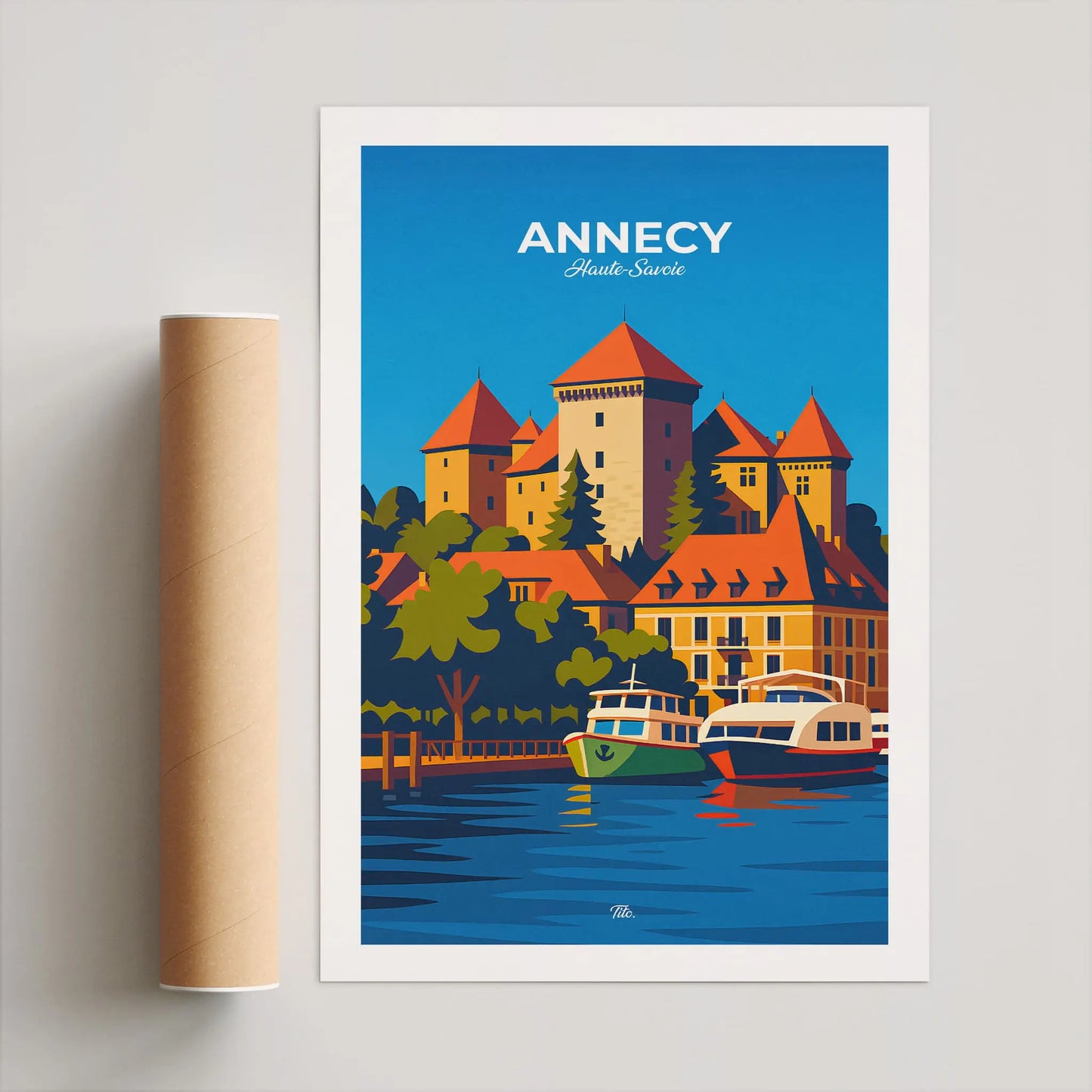 Affiche Annecy