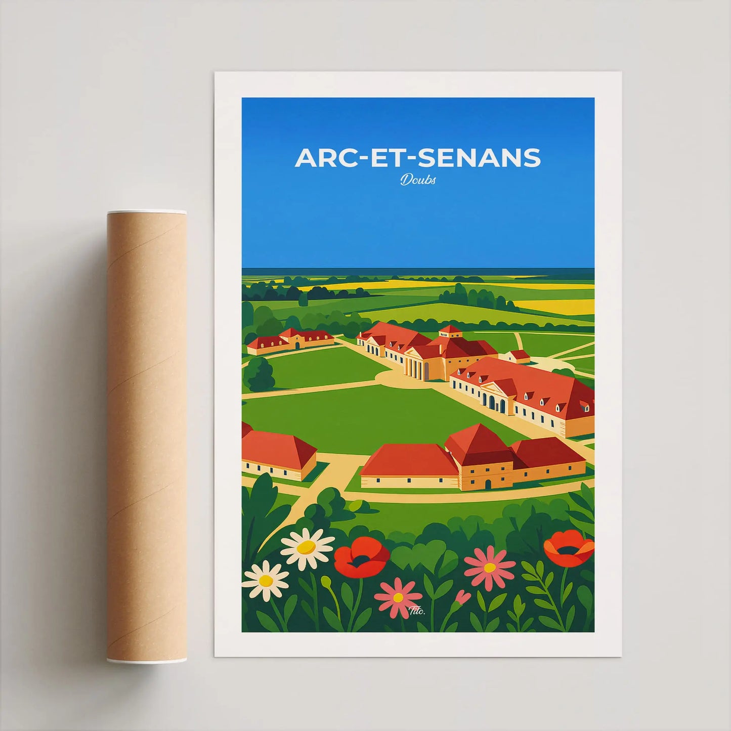 Affiche Arc-et-Senans