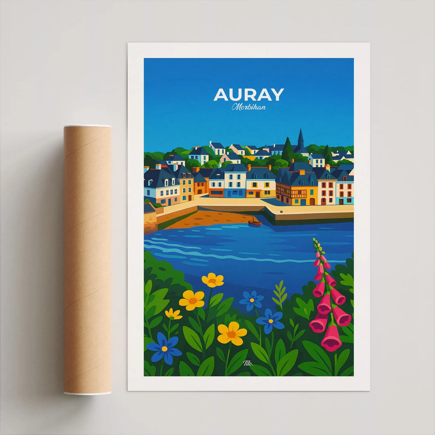 Affiche Auray