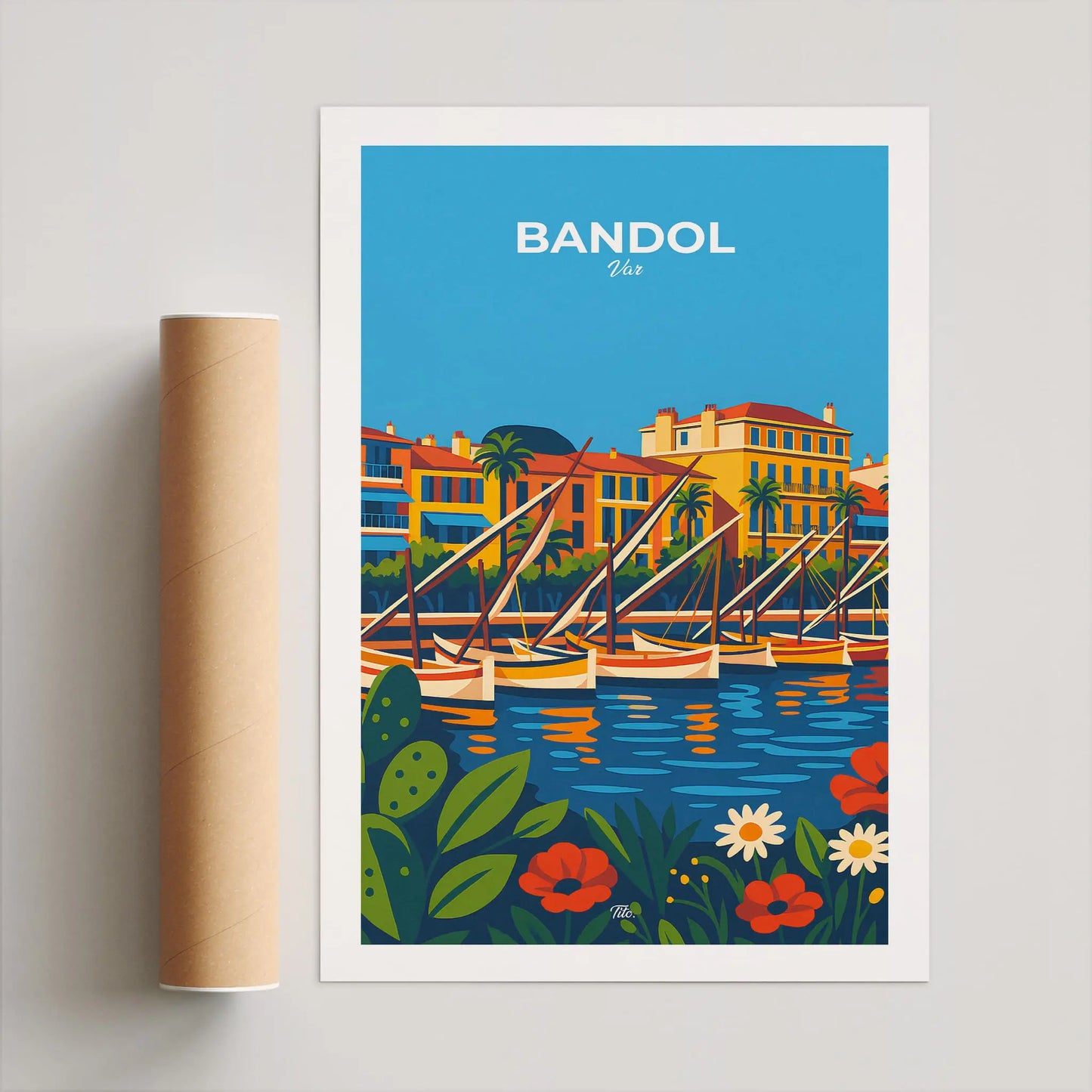 Affiche Bandol