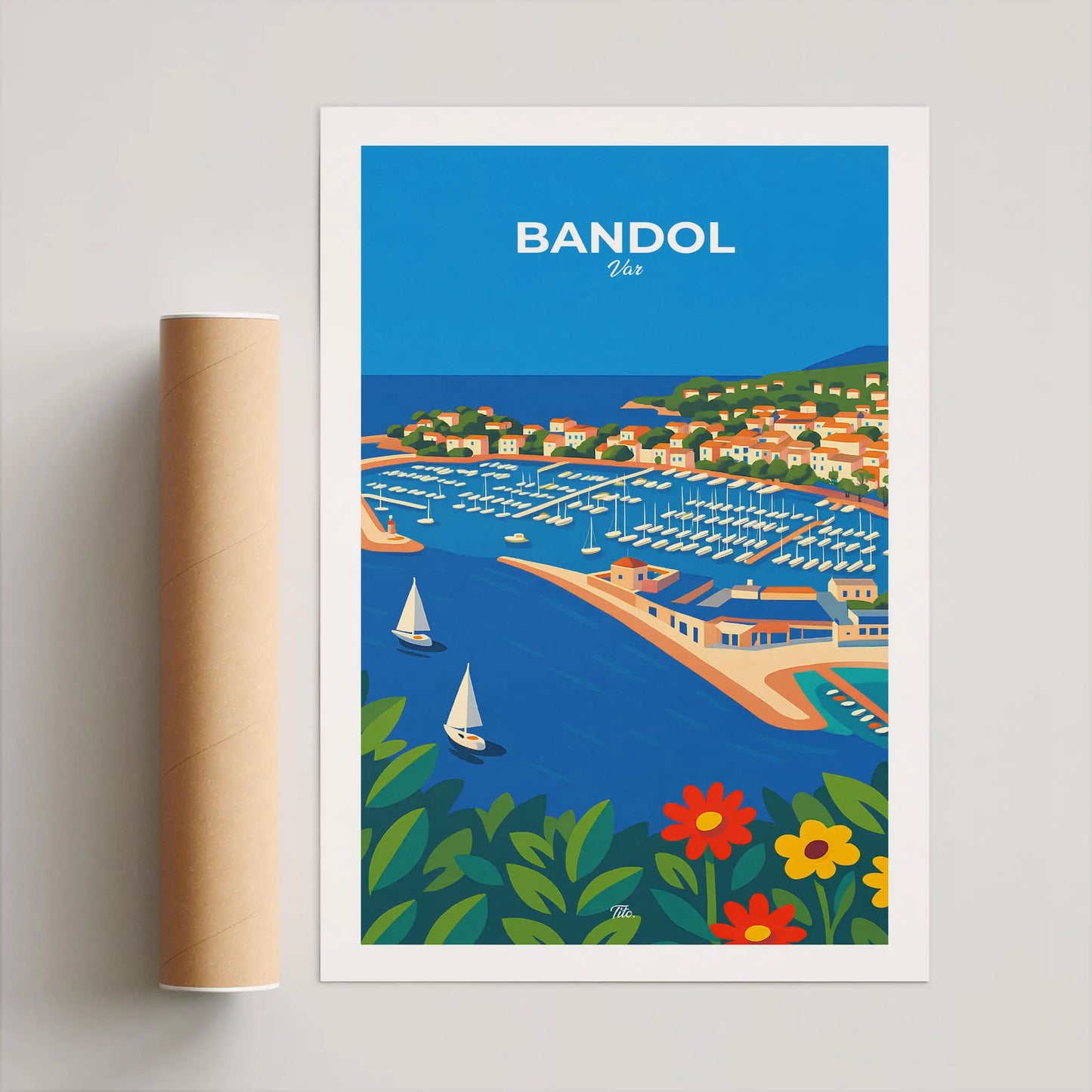 Affiche Bandol