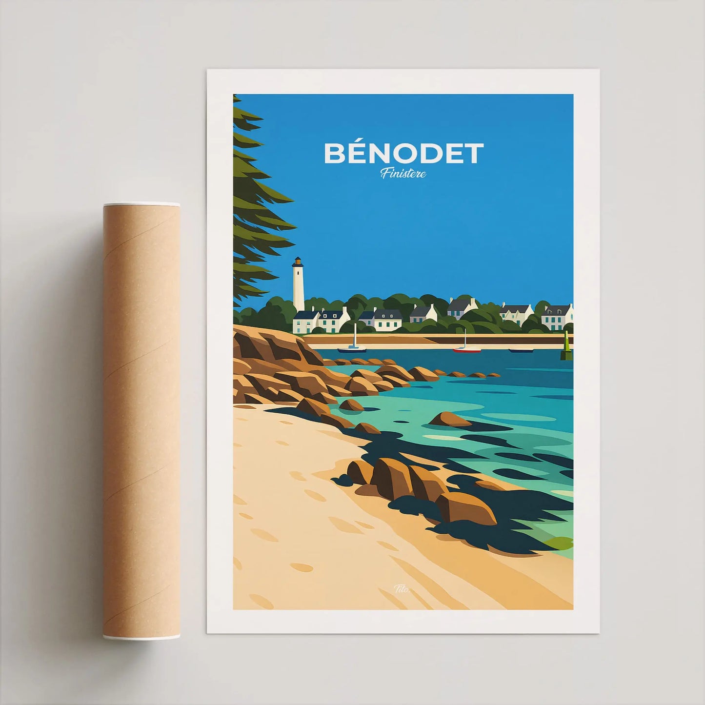 Affiche Bénodet
