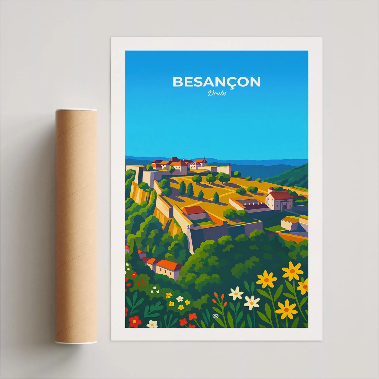 Affiche Besançon