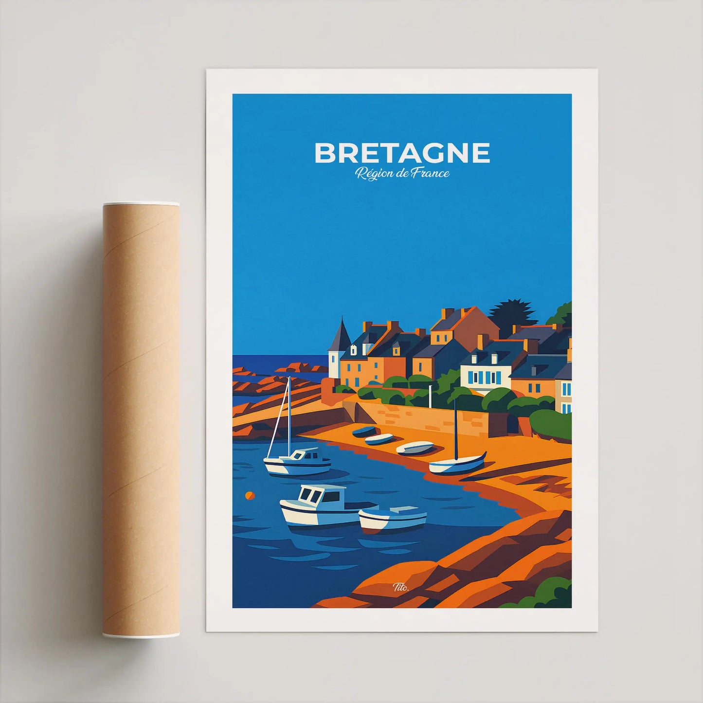 Affiche Bretagne