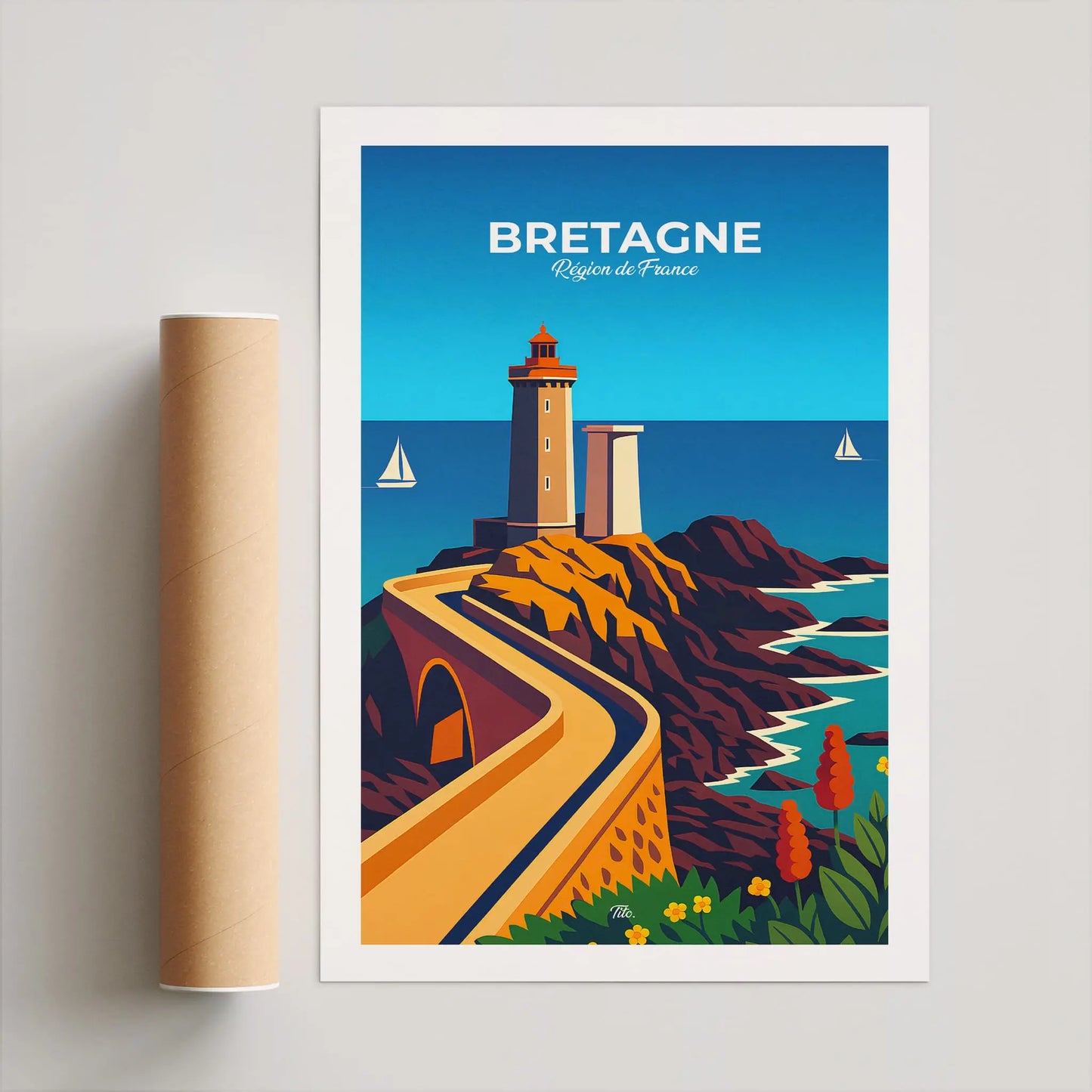 Affiche Bretagne