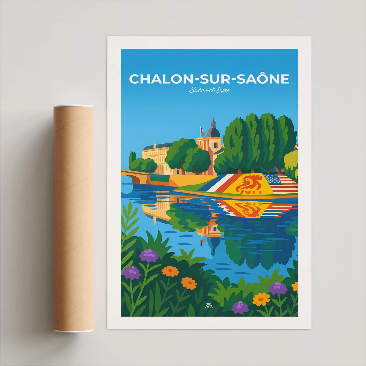 Affiche Chalon-sur-Saône