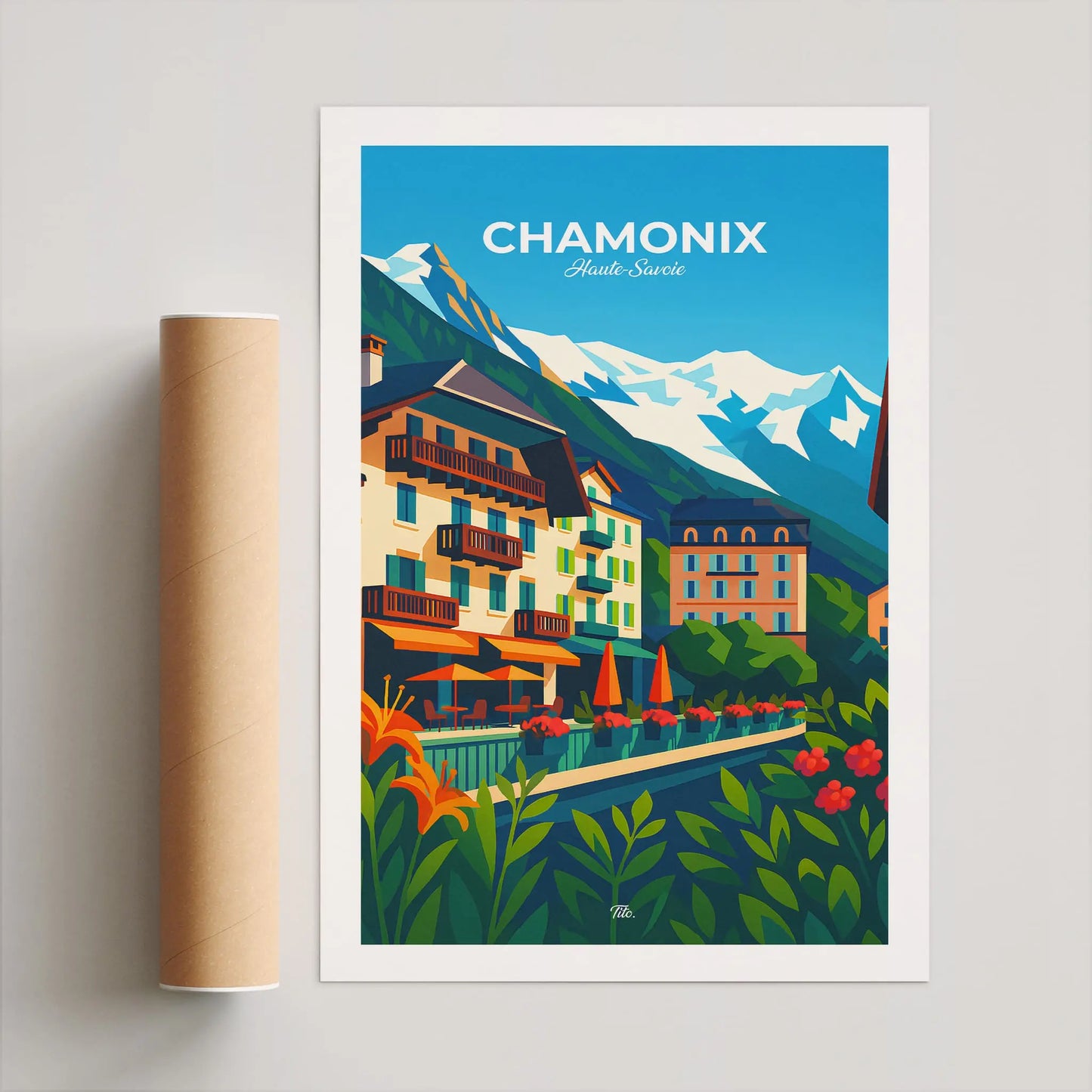 Affiche Chamonix