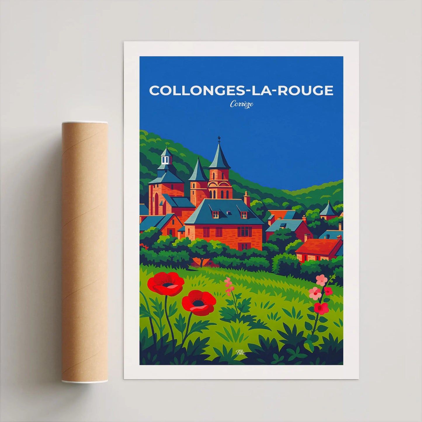 Affiche Collonges-la-Rouge