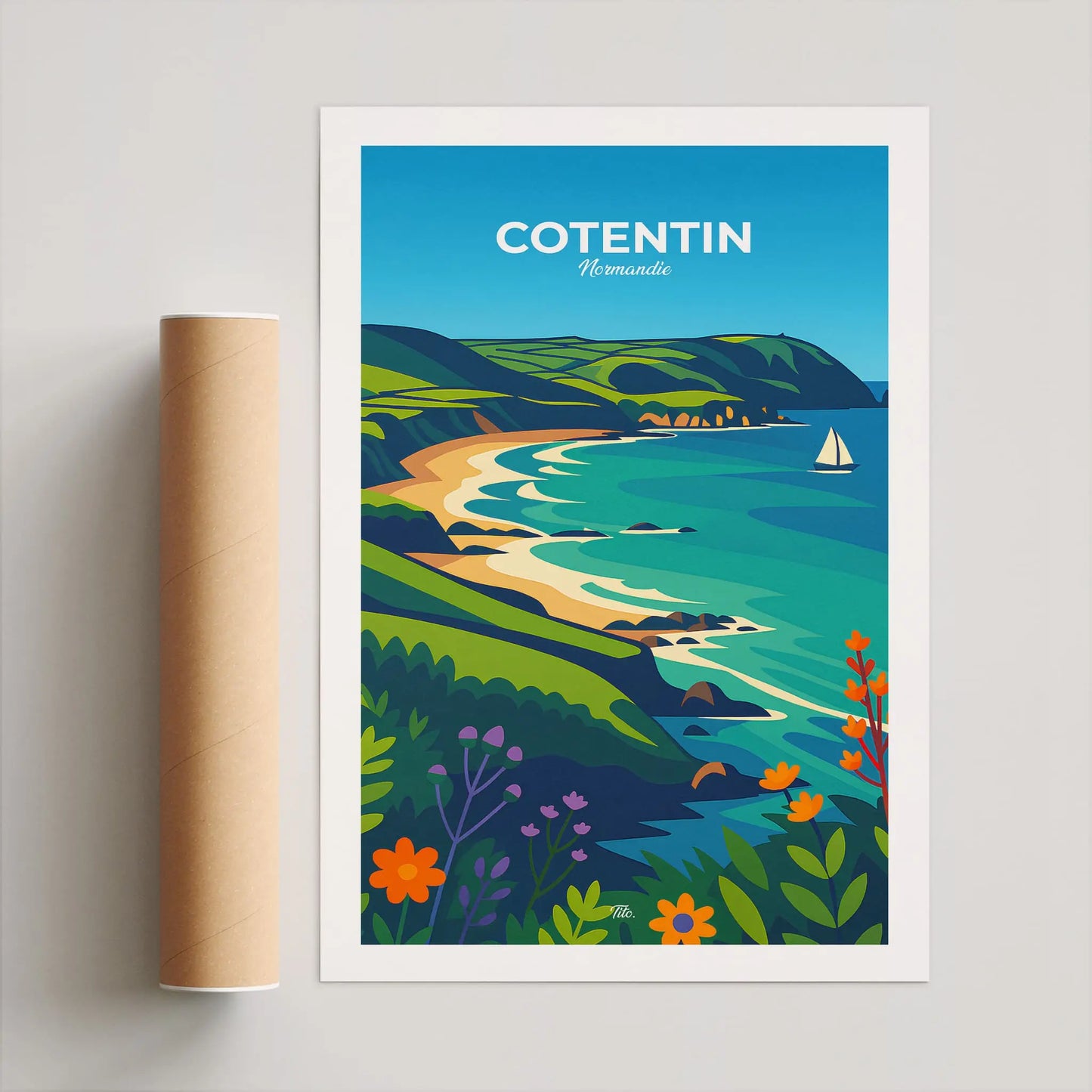 Affiche Cotentin