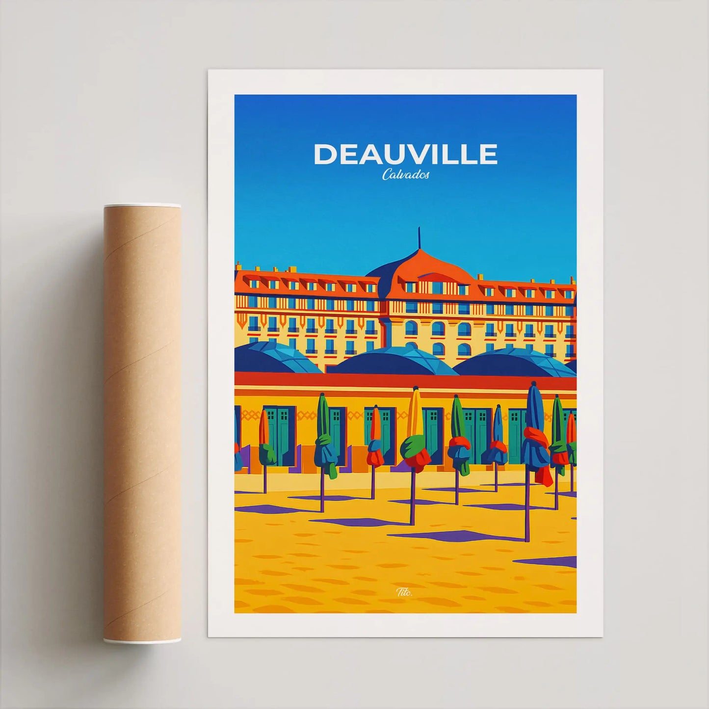 Affiche Deauville