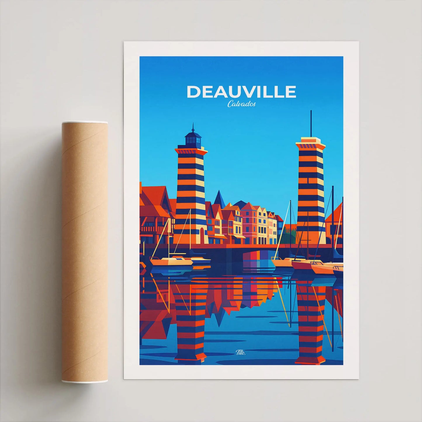 Affiche Deauville