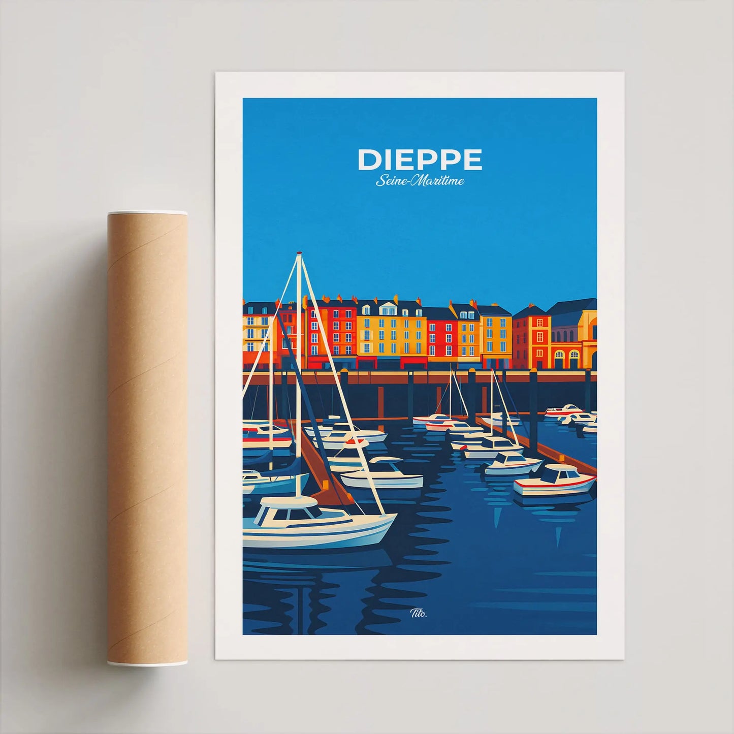 Affiche Dieppe