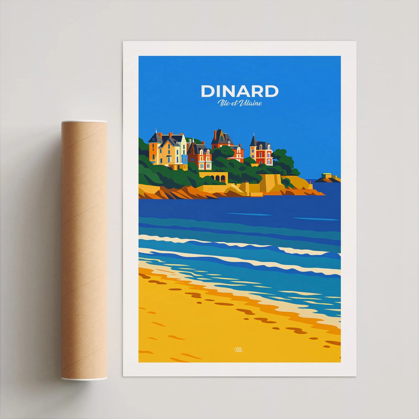 Affiche Dinard