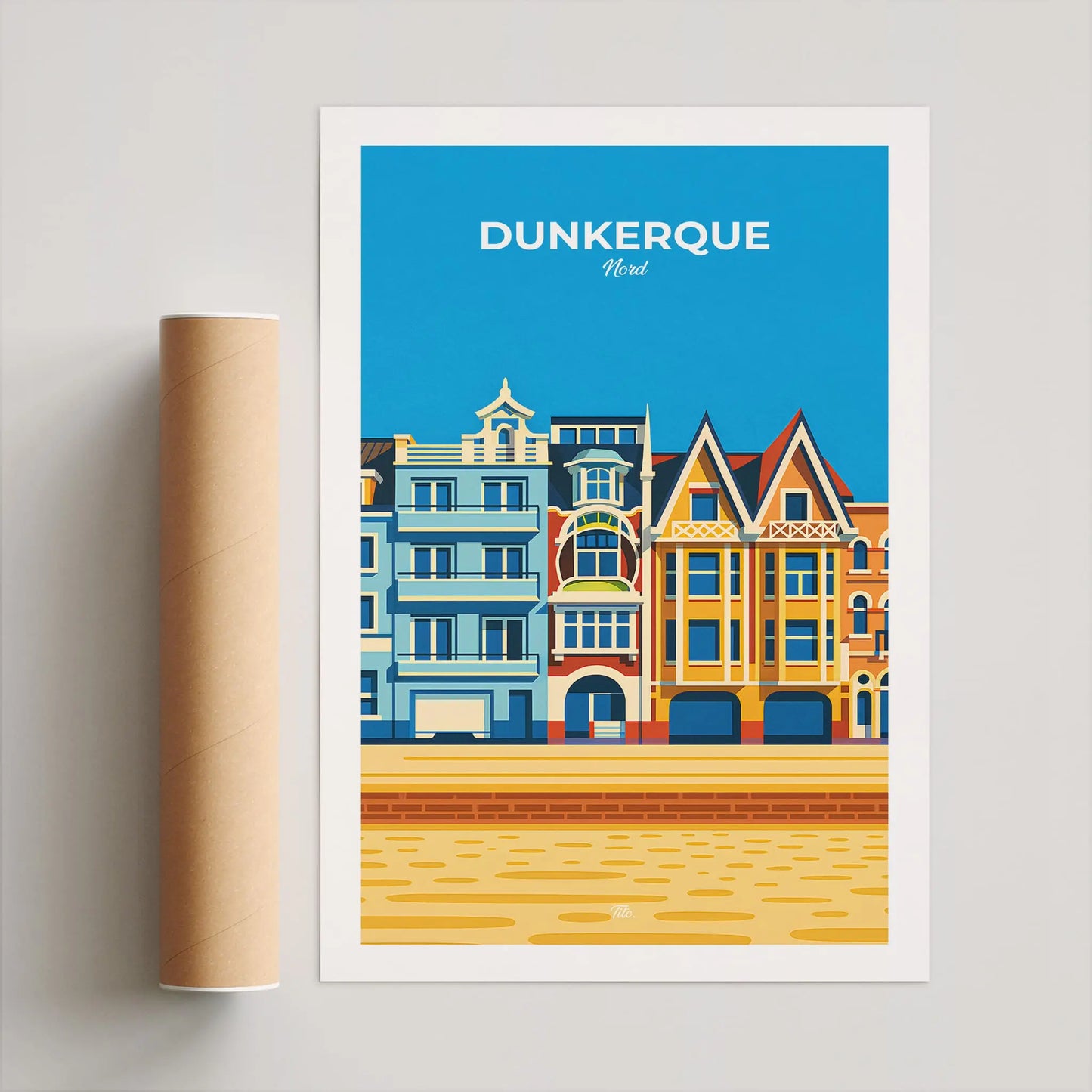 Affiche Dunkerque