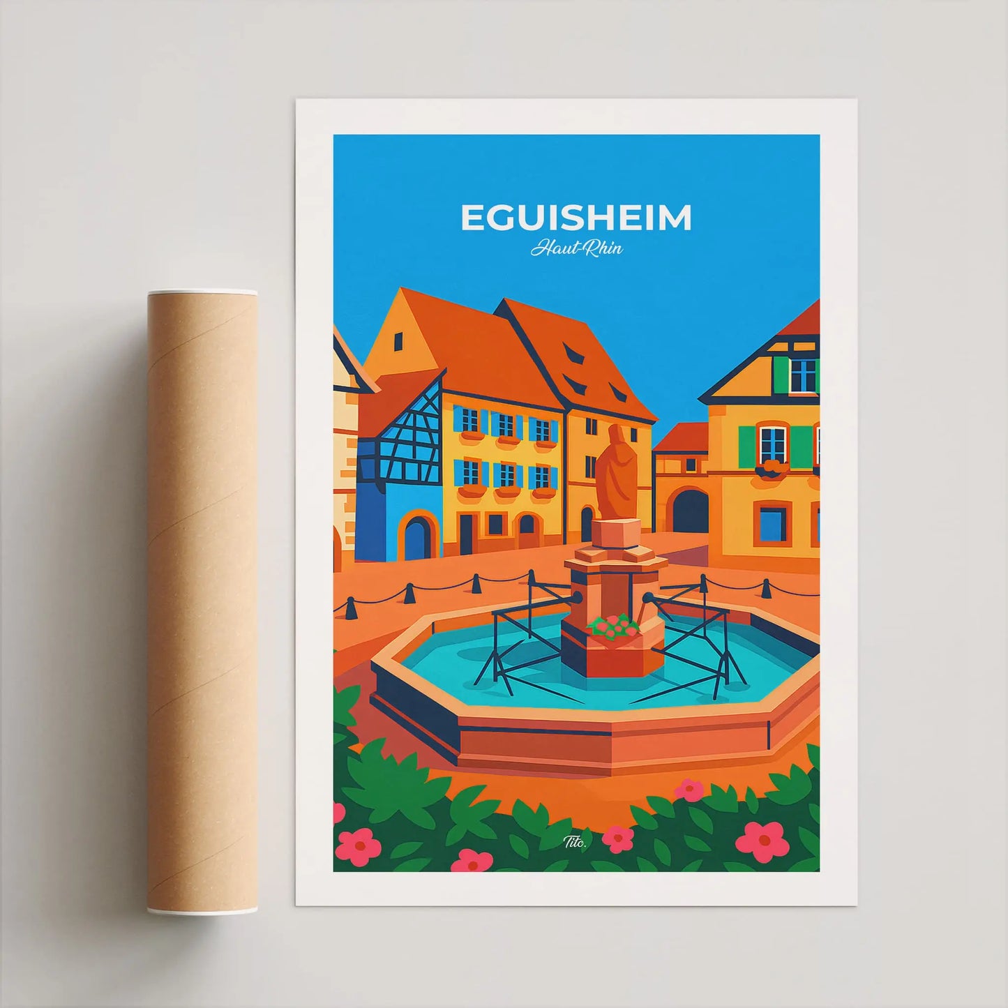 Affiche Eguisheim