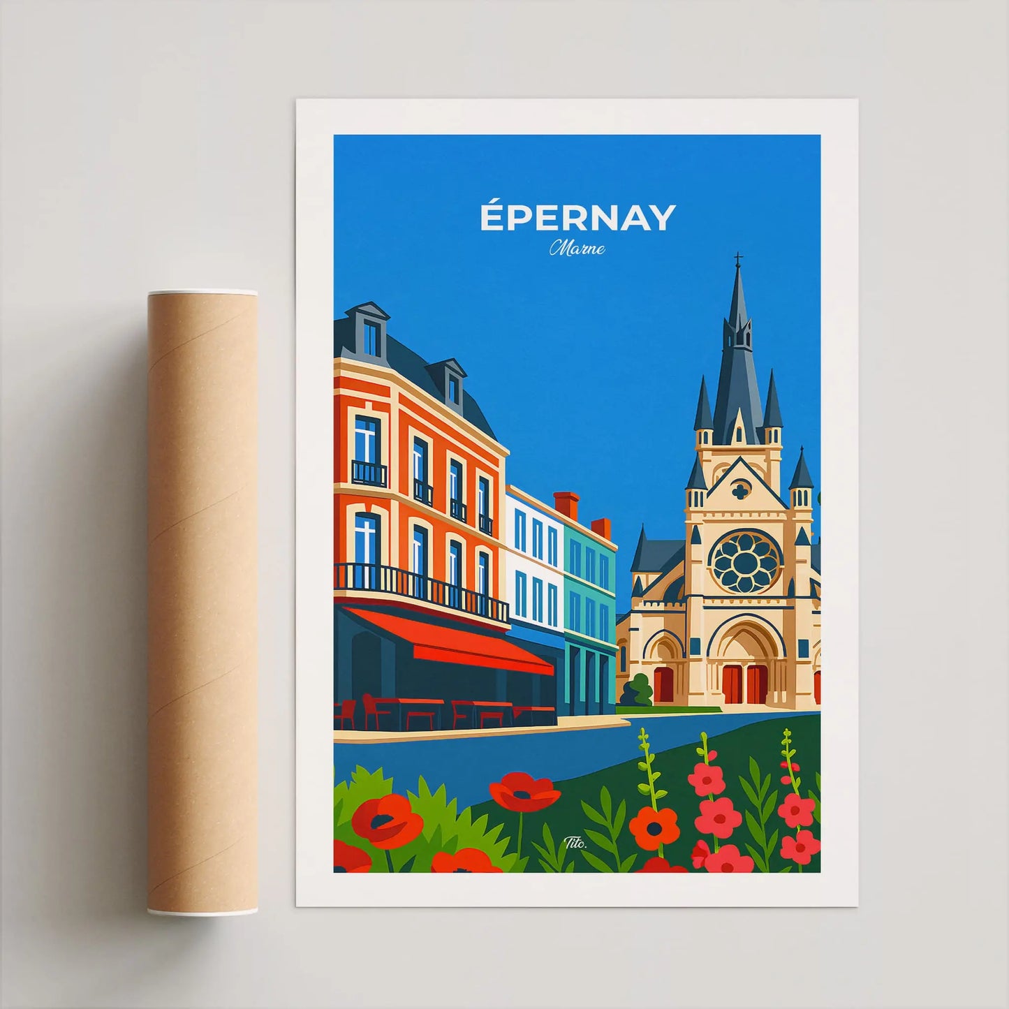 Affiche Épernay