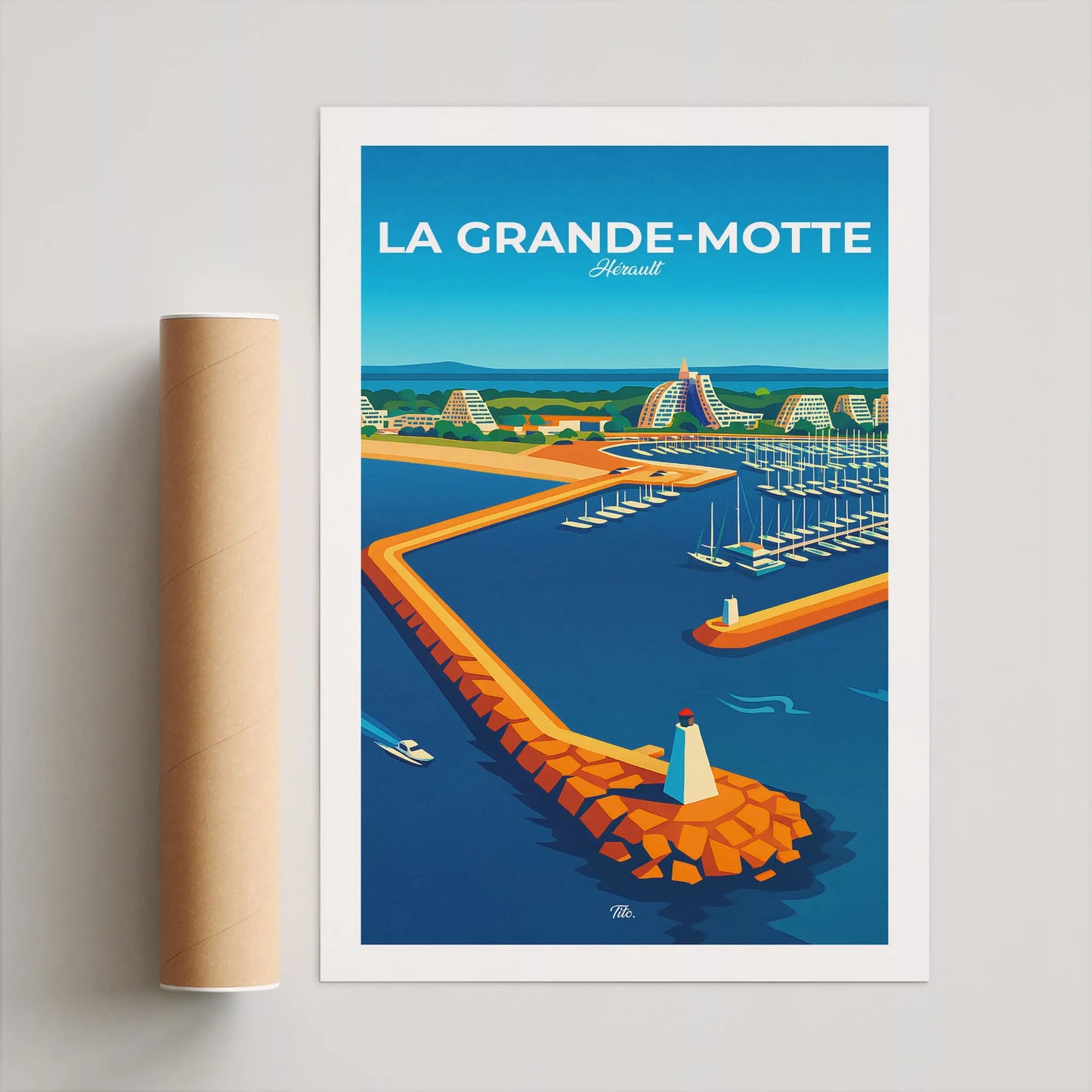 Affiche La Grande-Motte