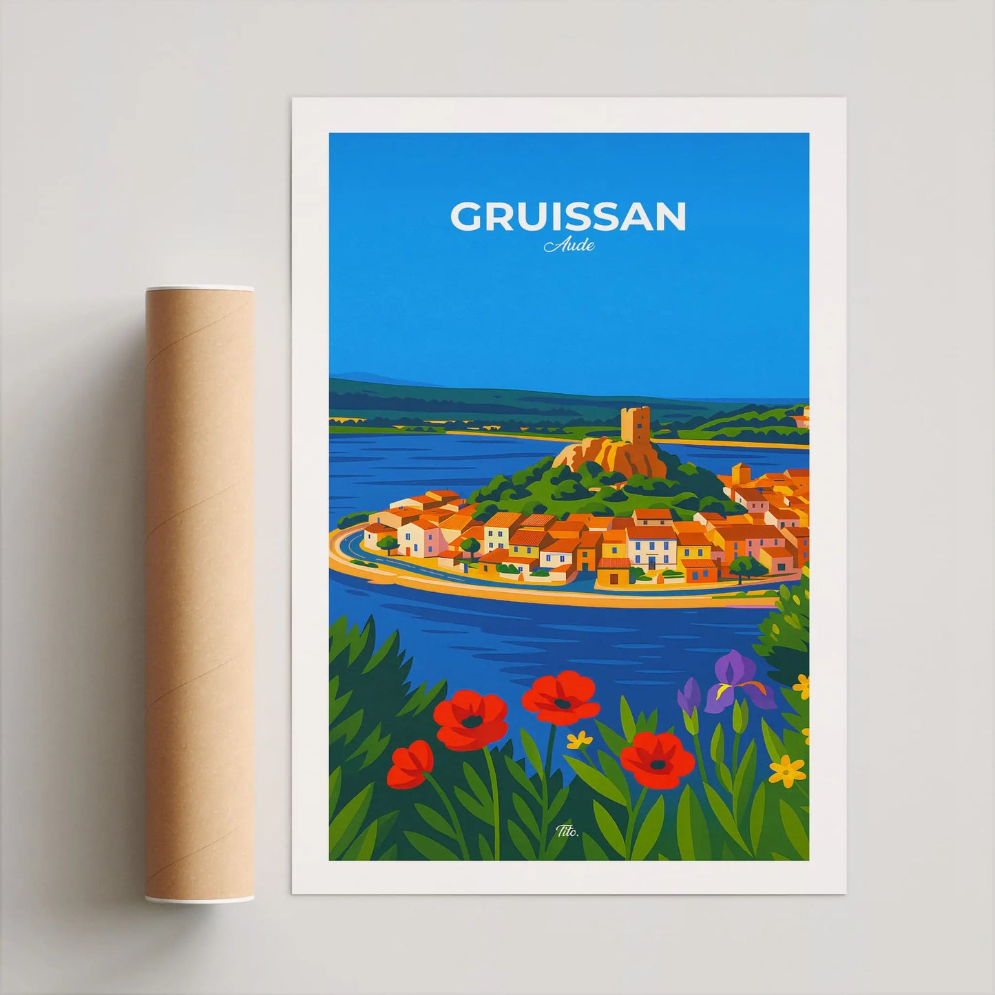 Affiche Gruissan