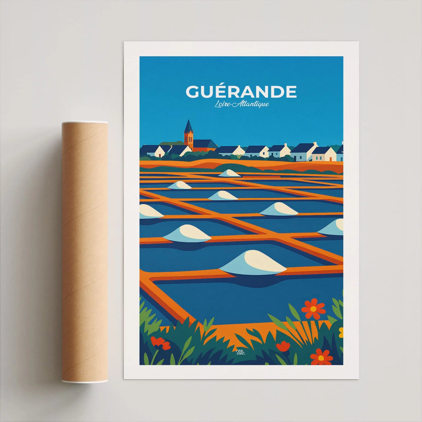 Affiche Guérande