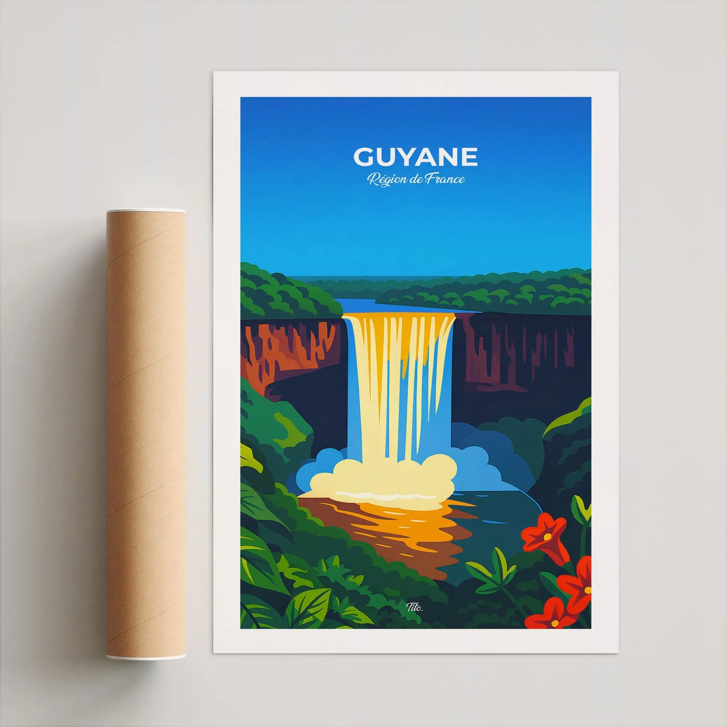 Affiche Guyane