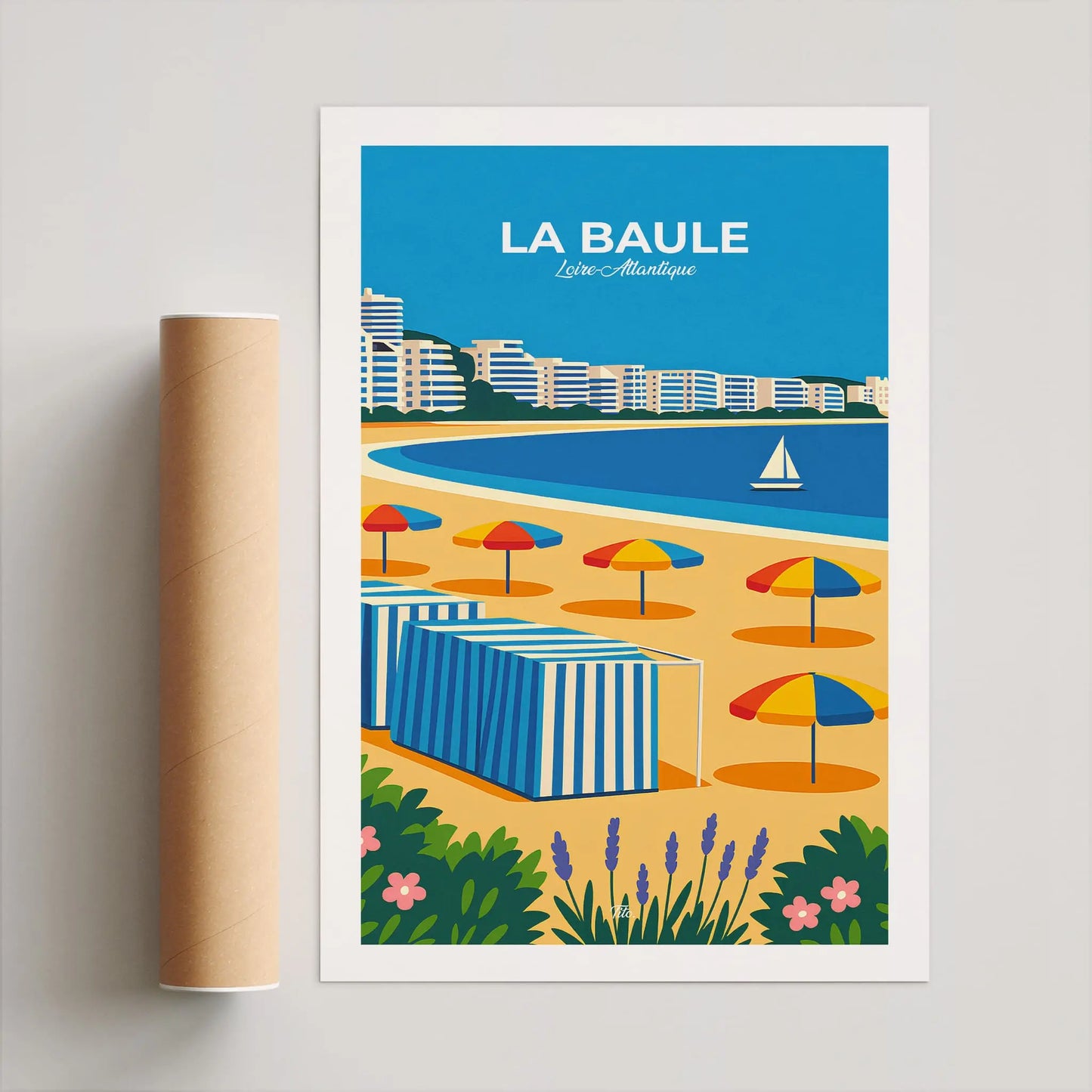 Affiche La Baule