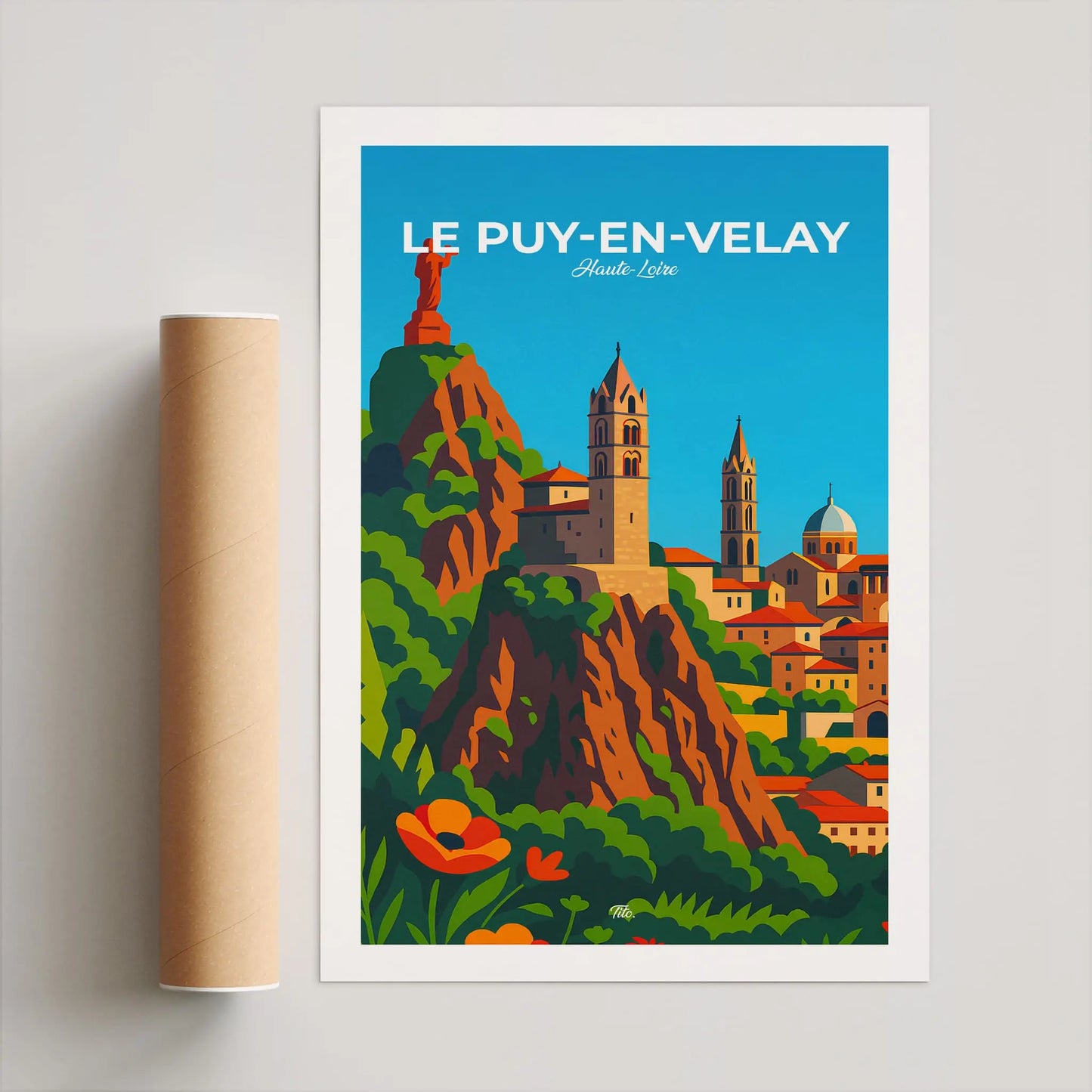 Affiche Le Puy-en-Velay