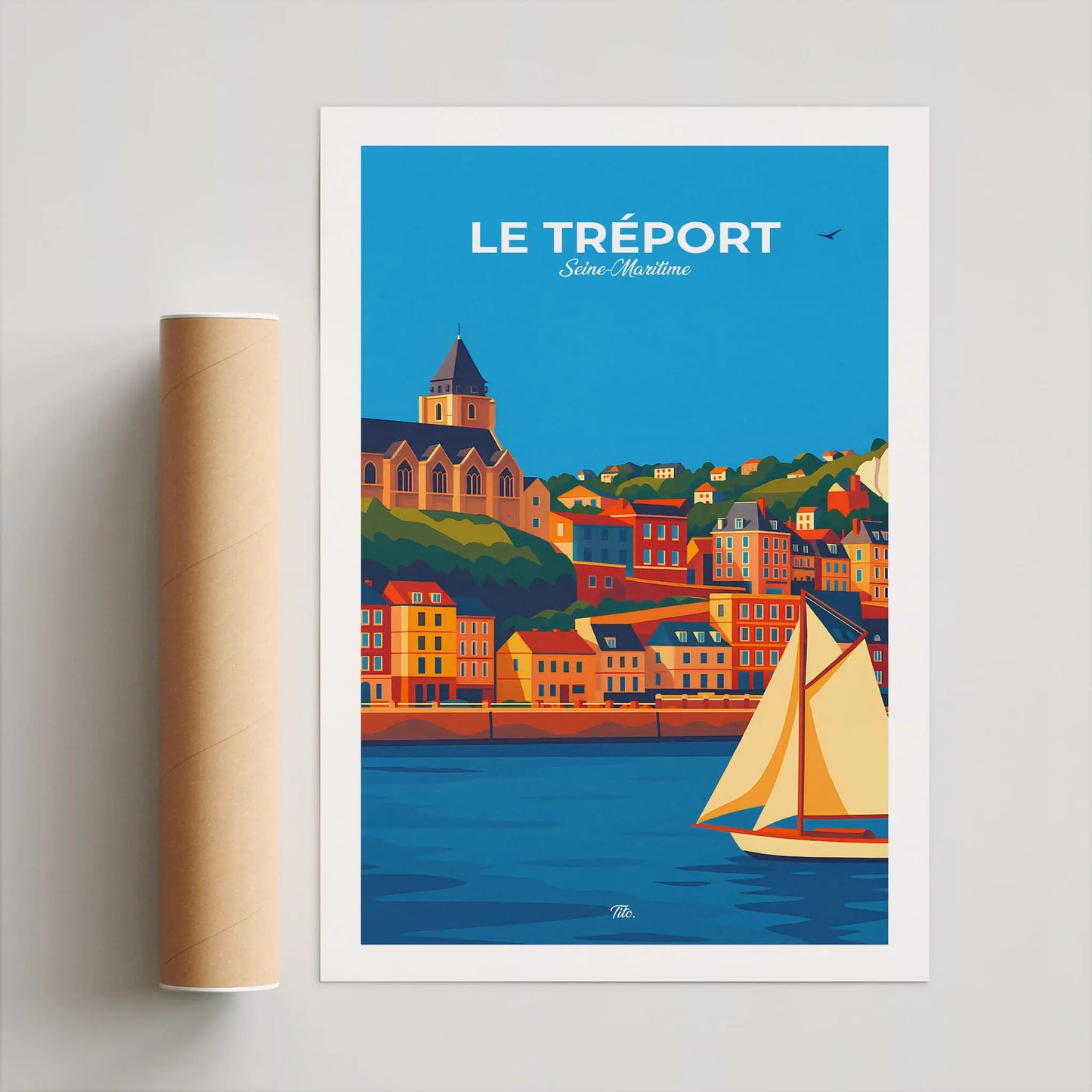 Affiche Le Tréport