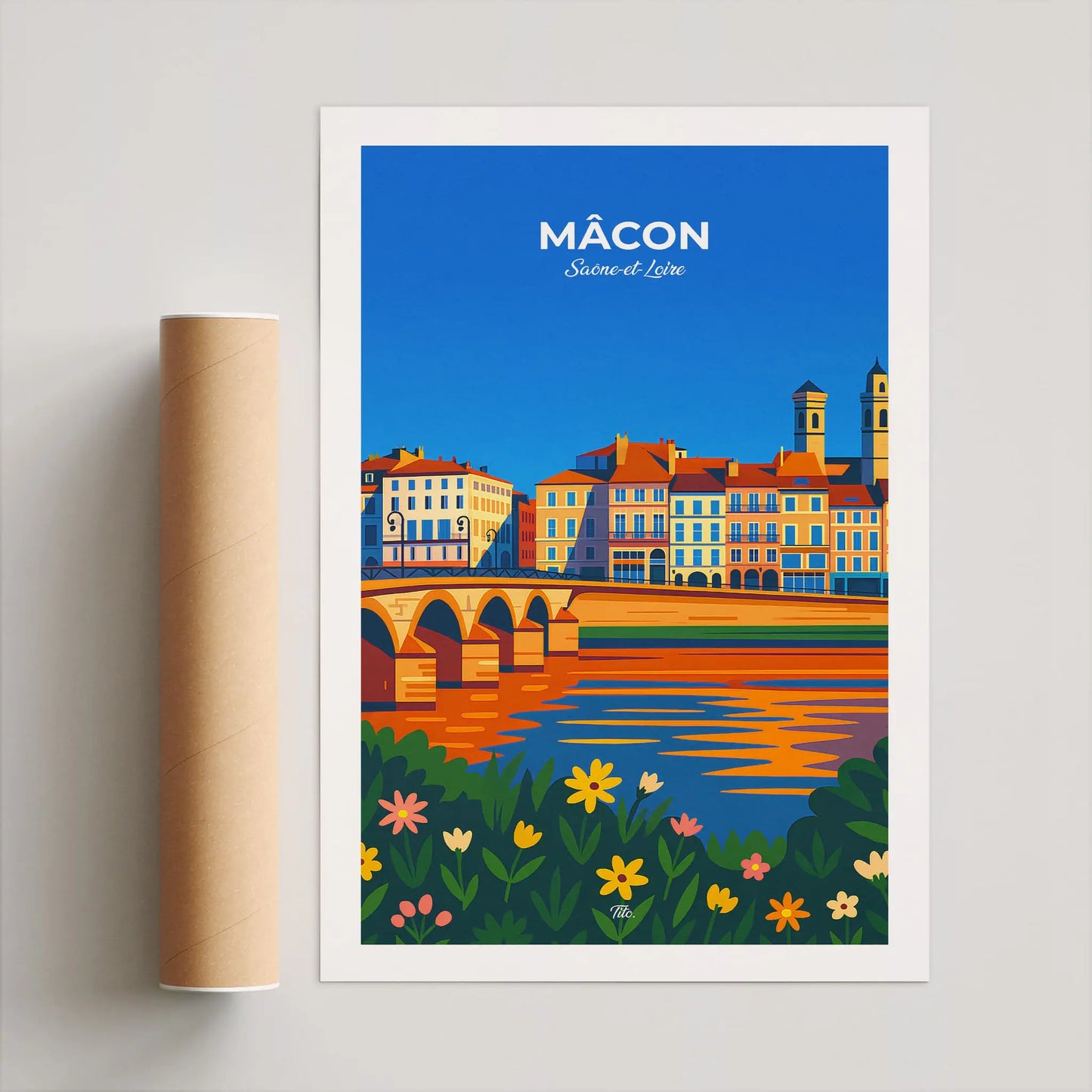 Affiche Mâcon