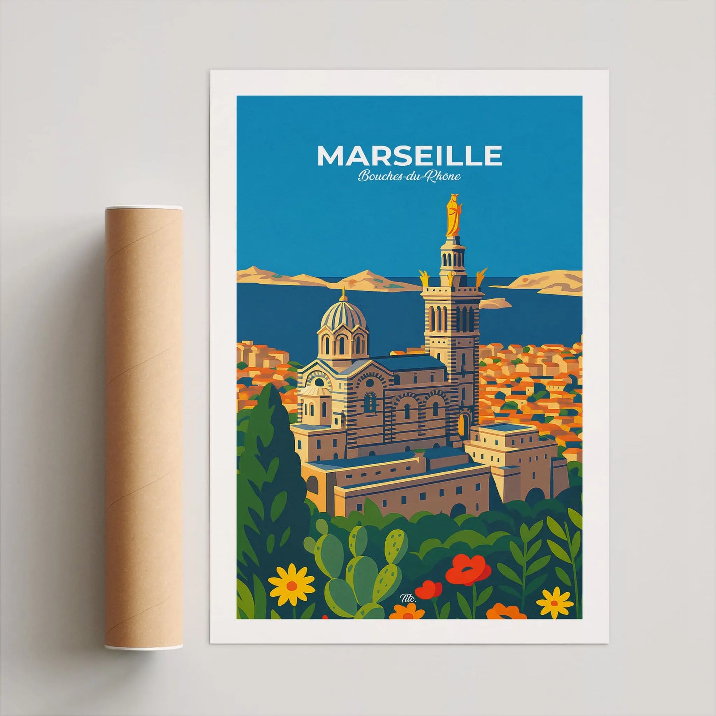 Affiche Marseille