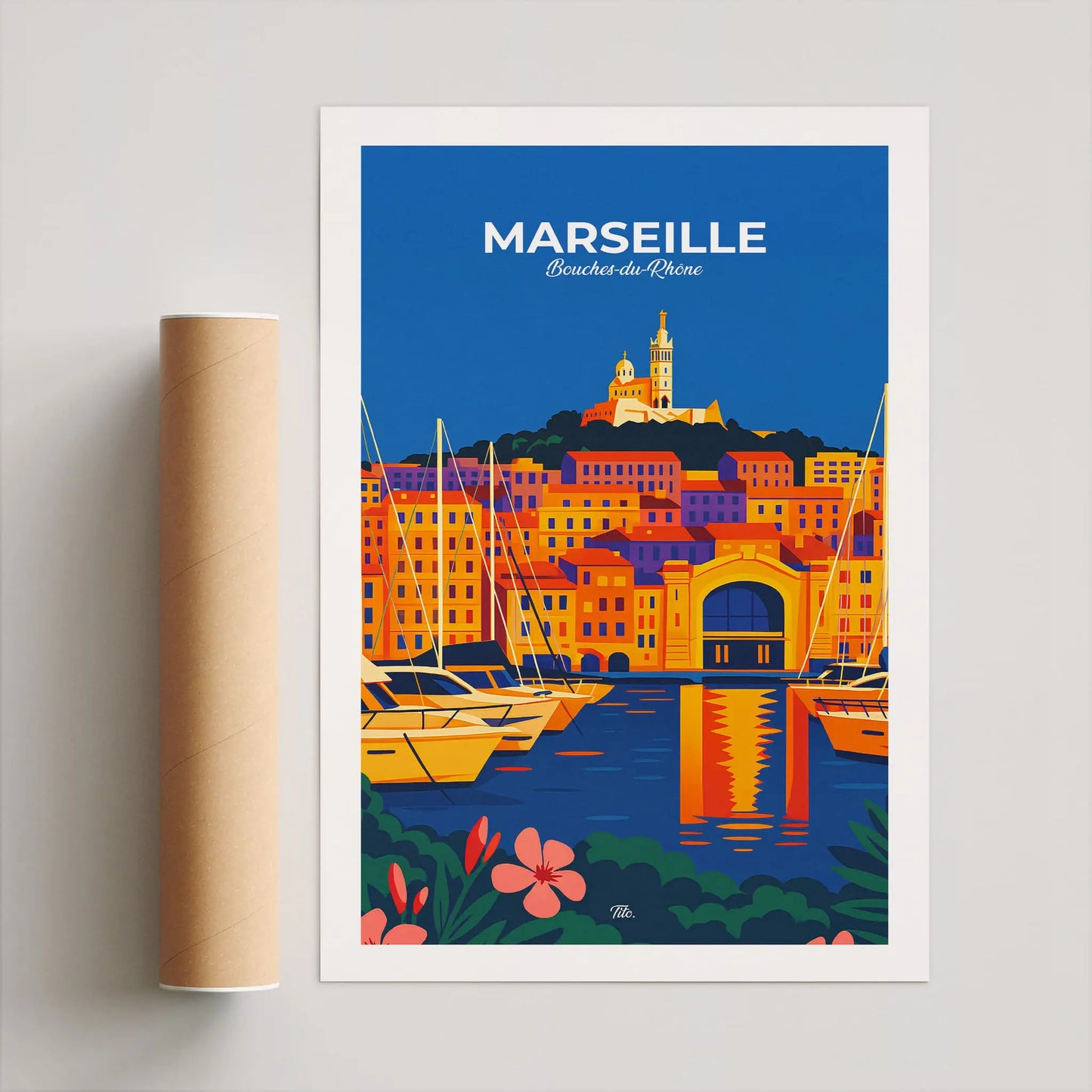 Affiche Marseille