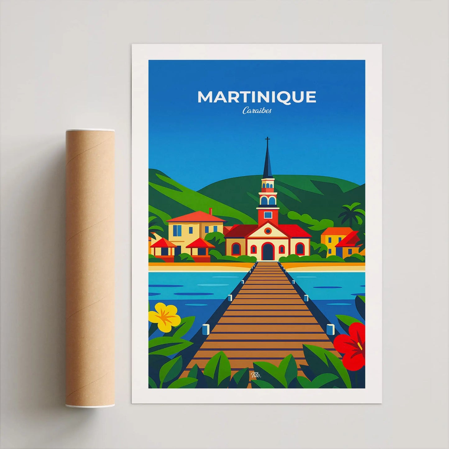 Affiche Martinique