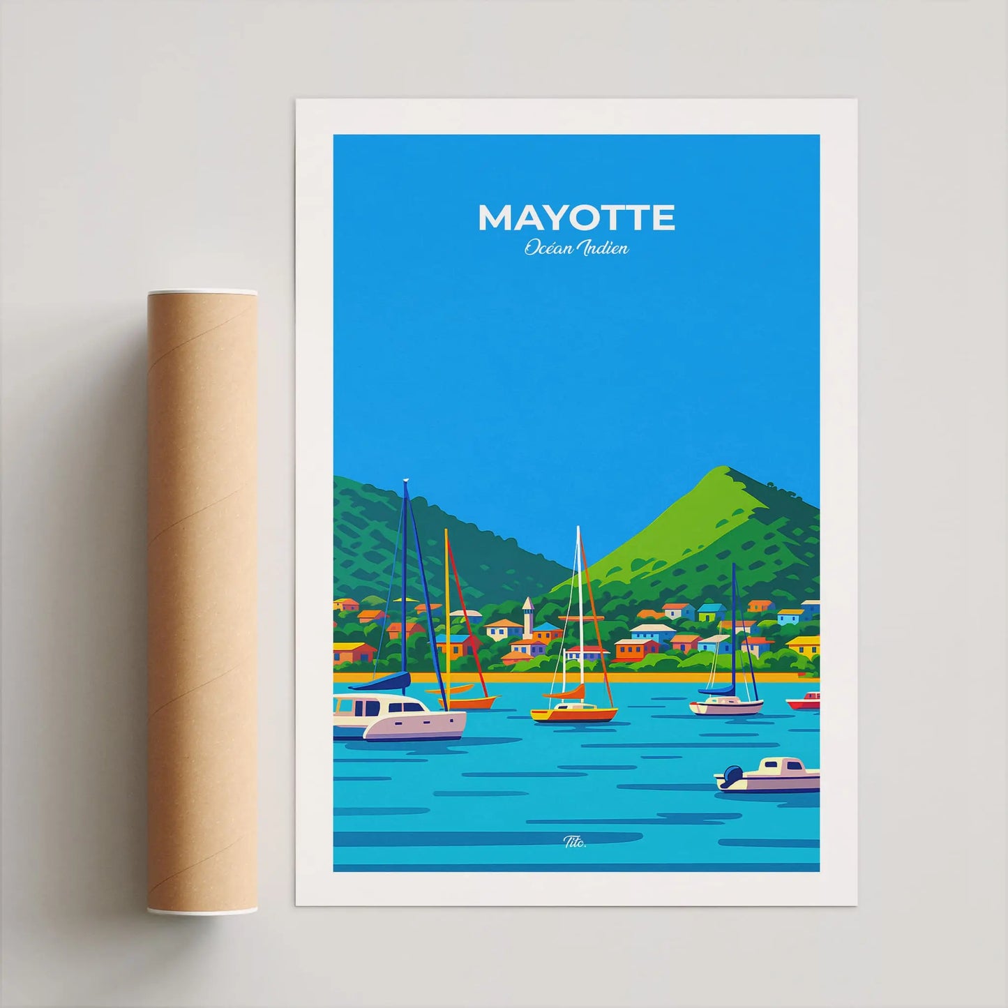 Affiche Mayotte