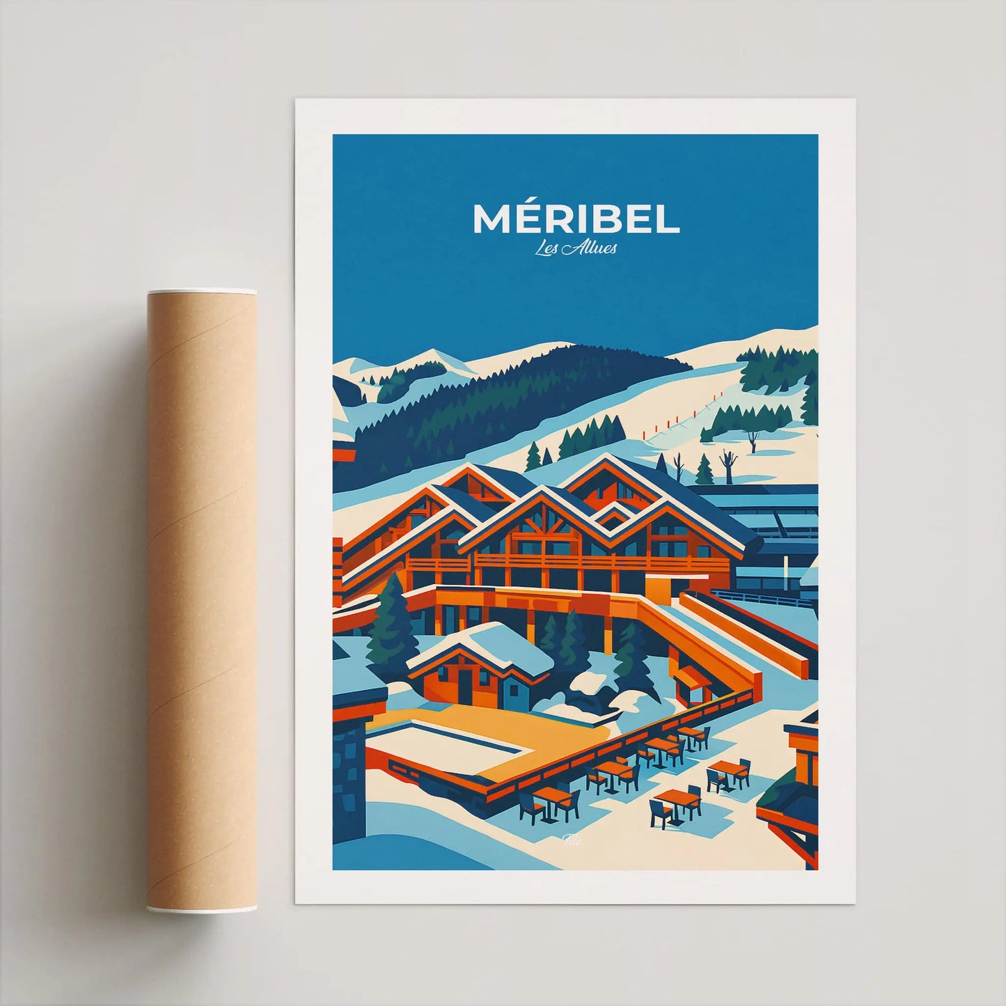 Affiche Méribel