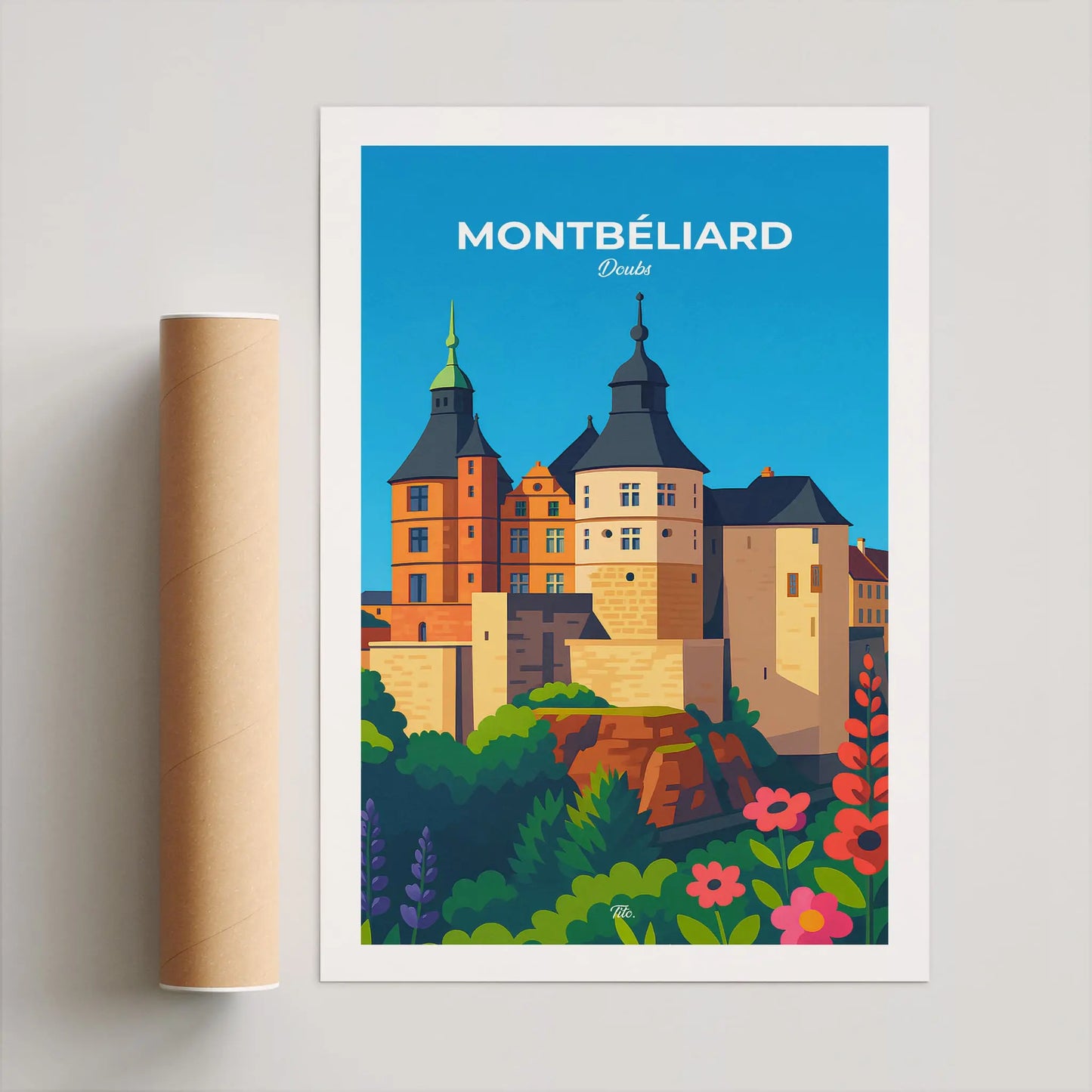 Affiche Montbéliard