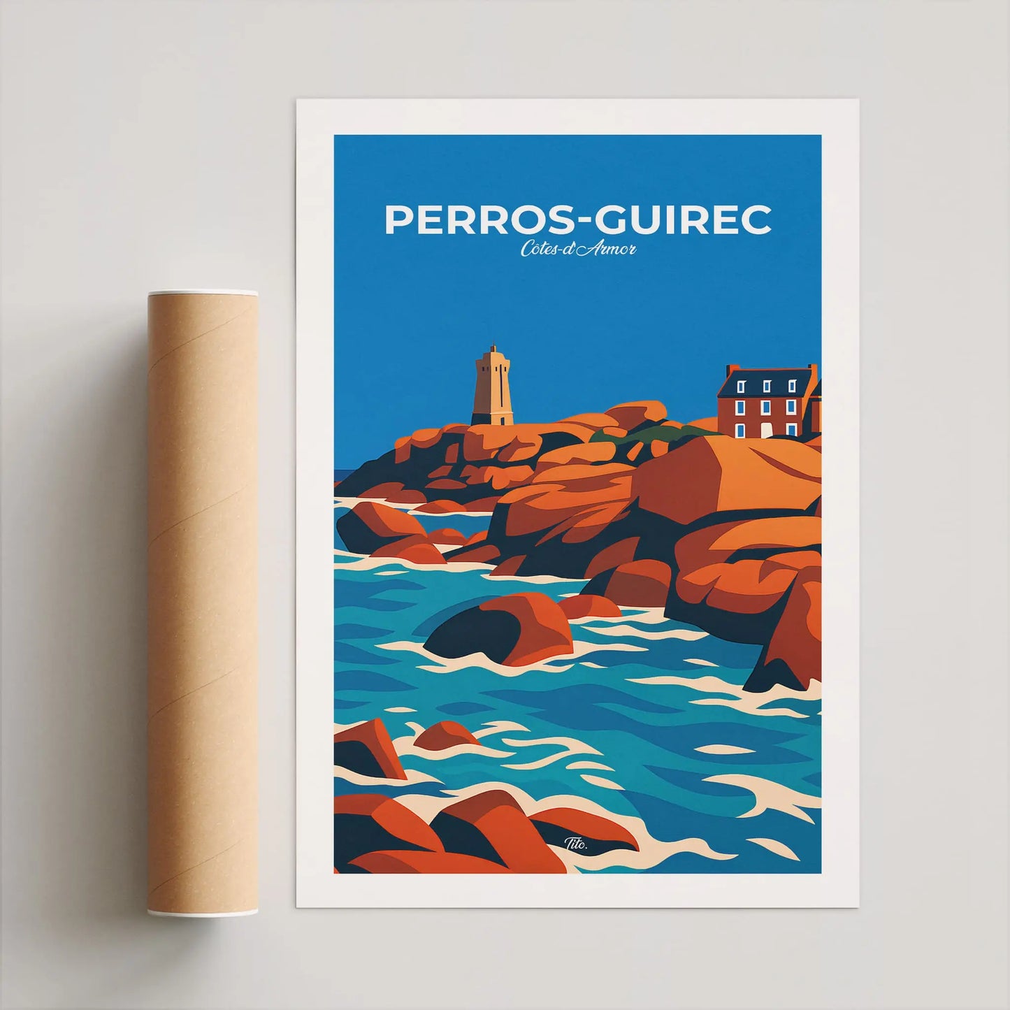 Affiche Perros-Guirec