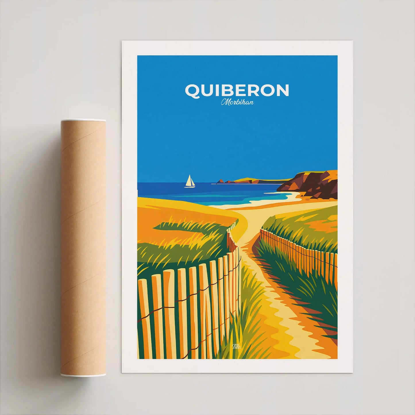 Affiche Quiberon