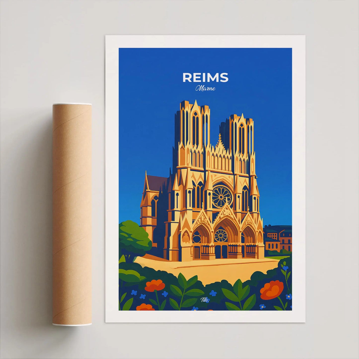 Affiche Reims