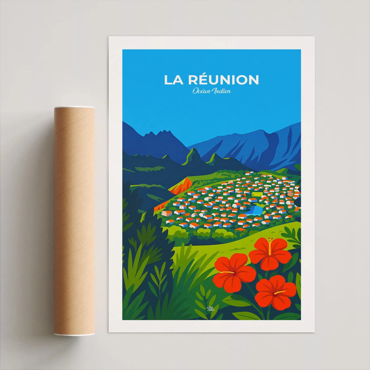 Affiche La Réunion