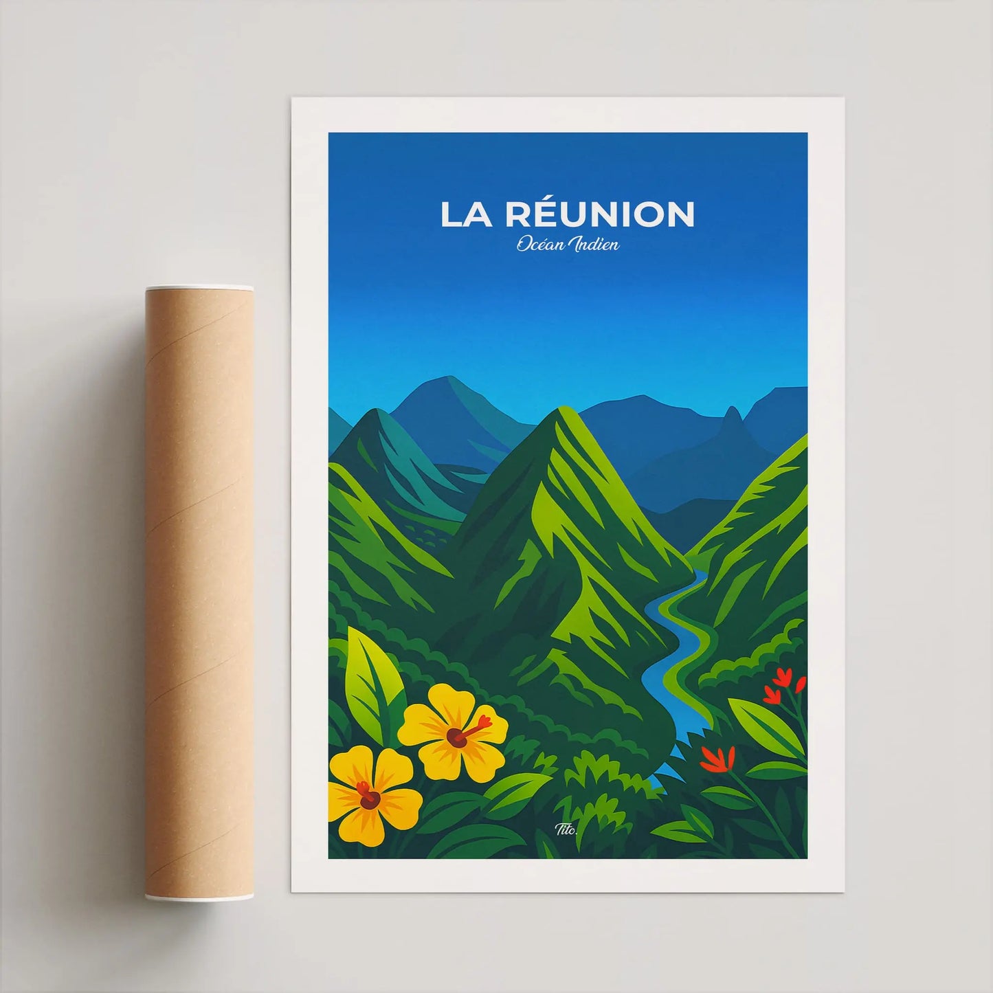 Affiche La Réunion