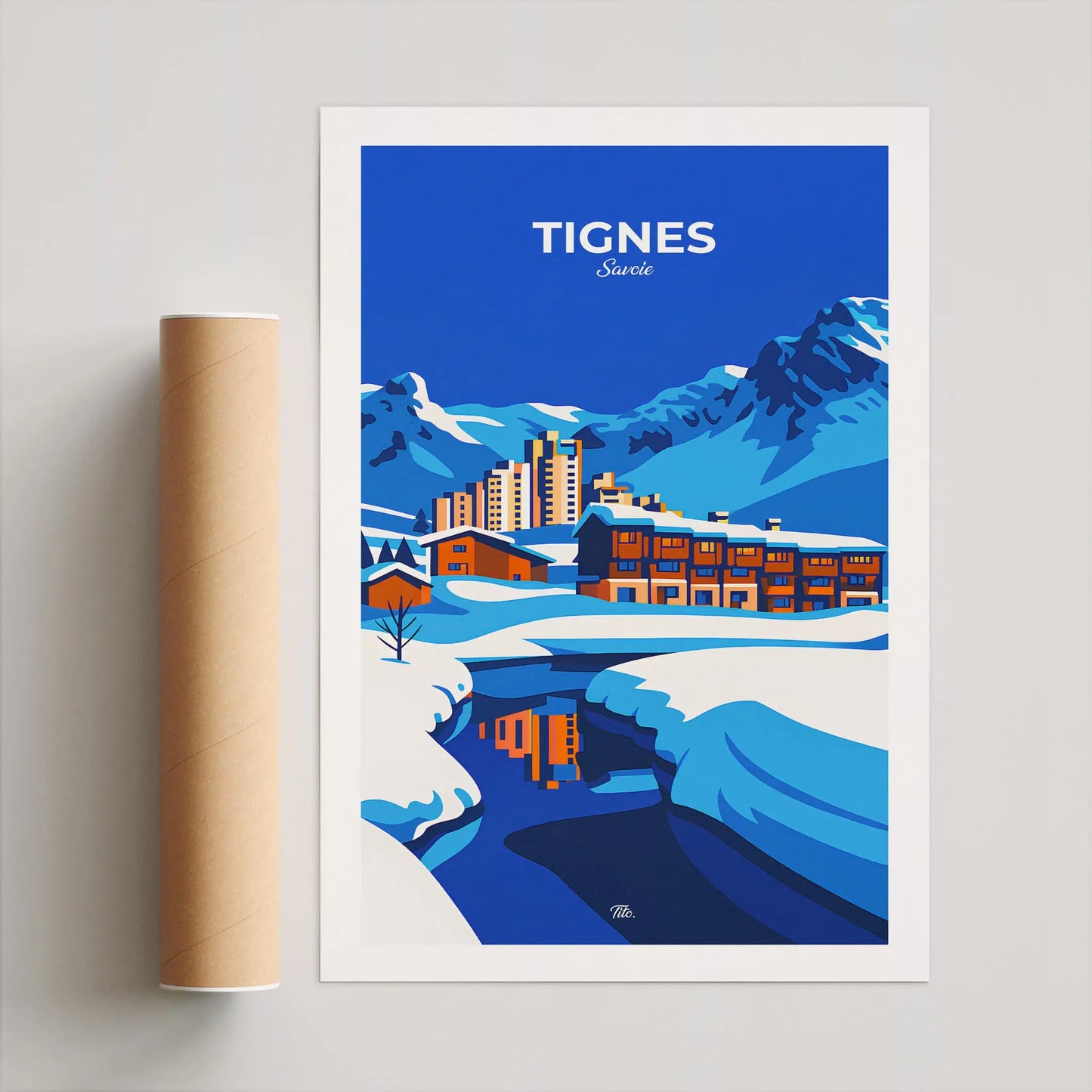 Affiche Tignes
