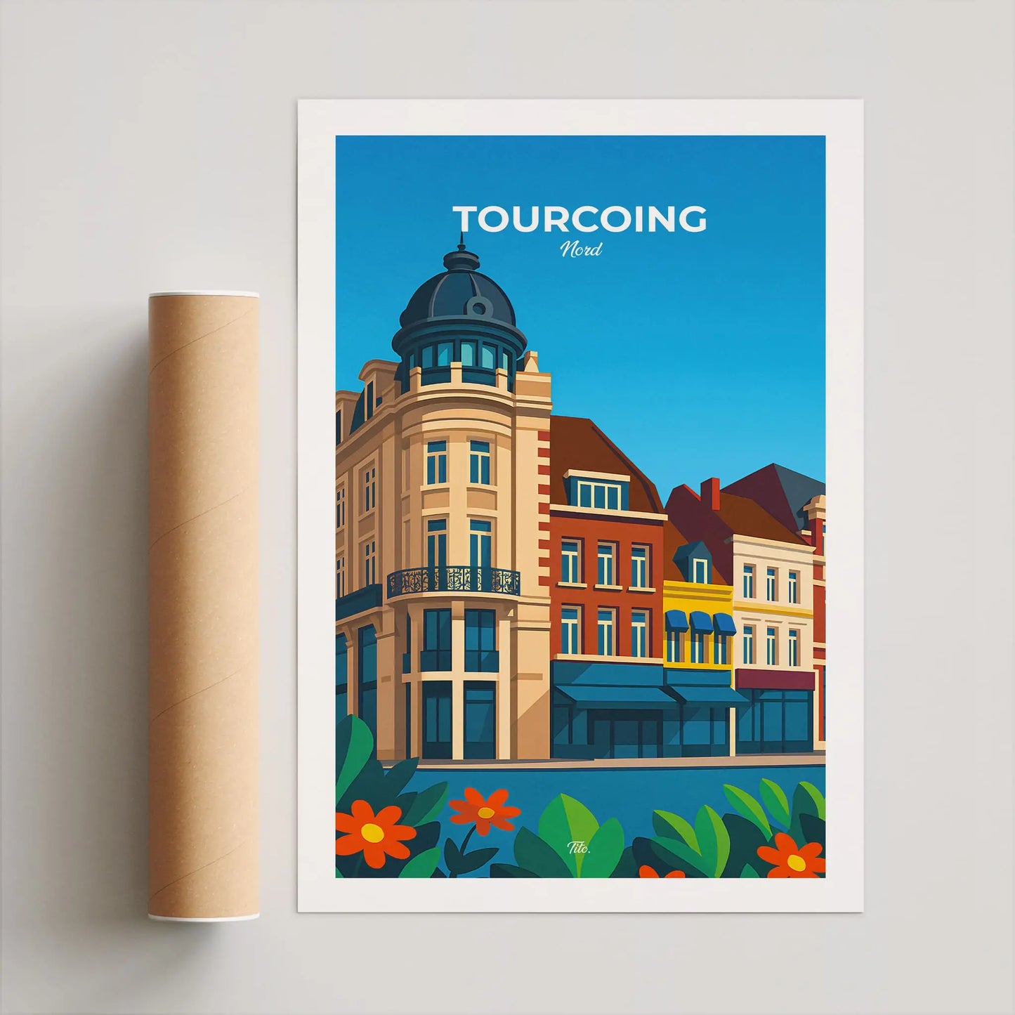 Affiche Tourcoing