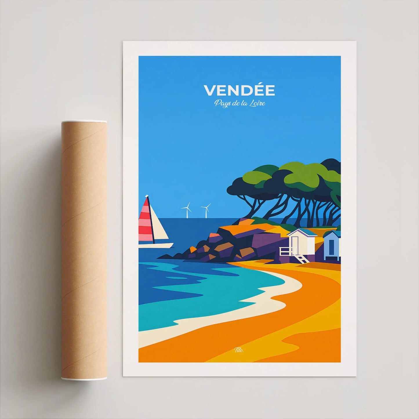 Affiche Vendée