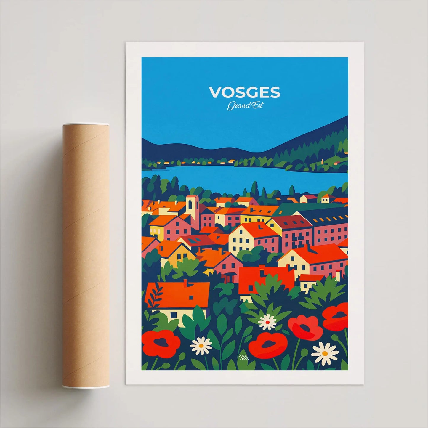 Affiche Vosges