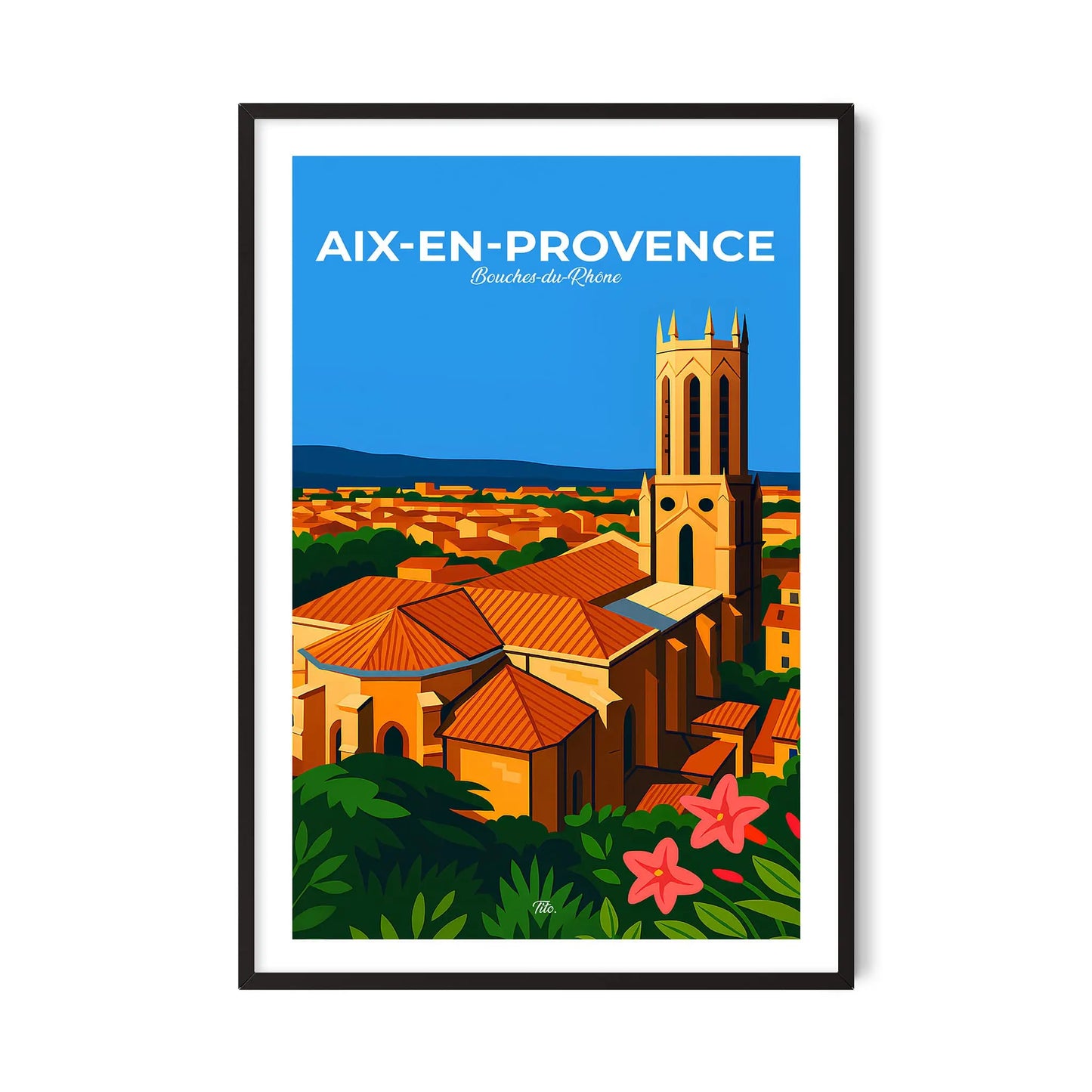 Affiche Aix-en-Provence