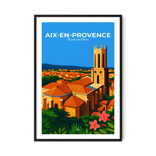Affiche Aix-en-Provence