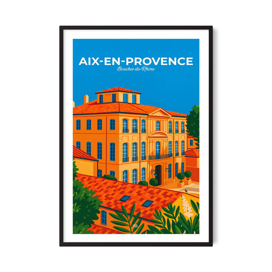 Affiche Aix-en-Provence